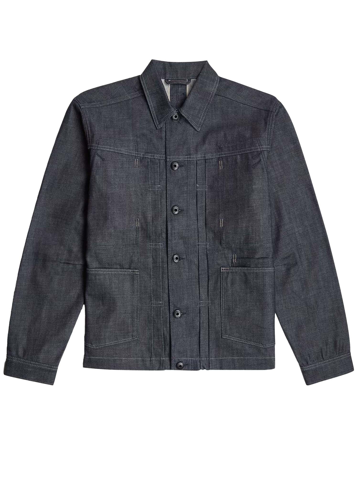 G-star Selvedge Denim Jacket da uomo Blu