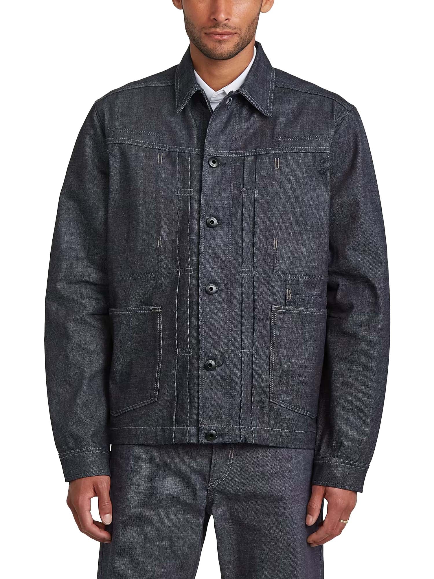 G-star Selvedge Denim Jacket da uomo Blu