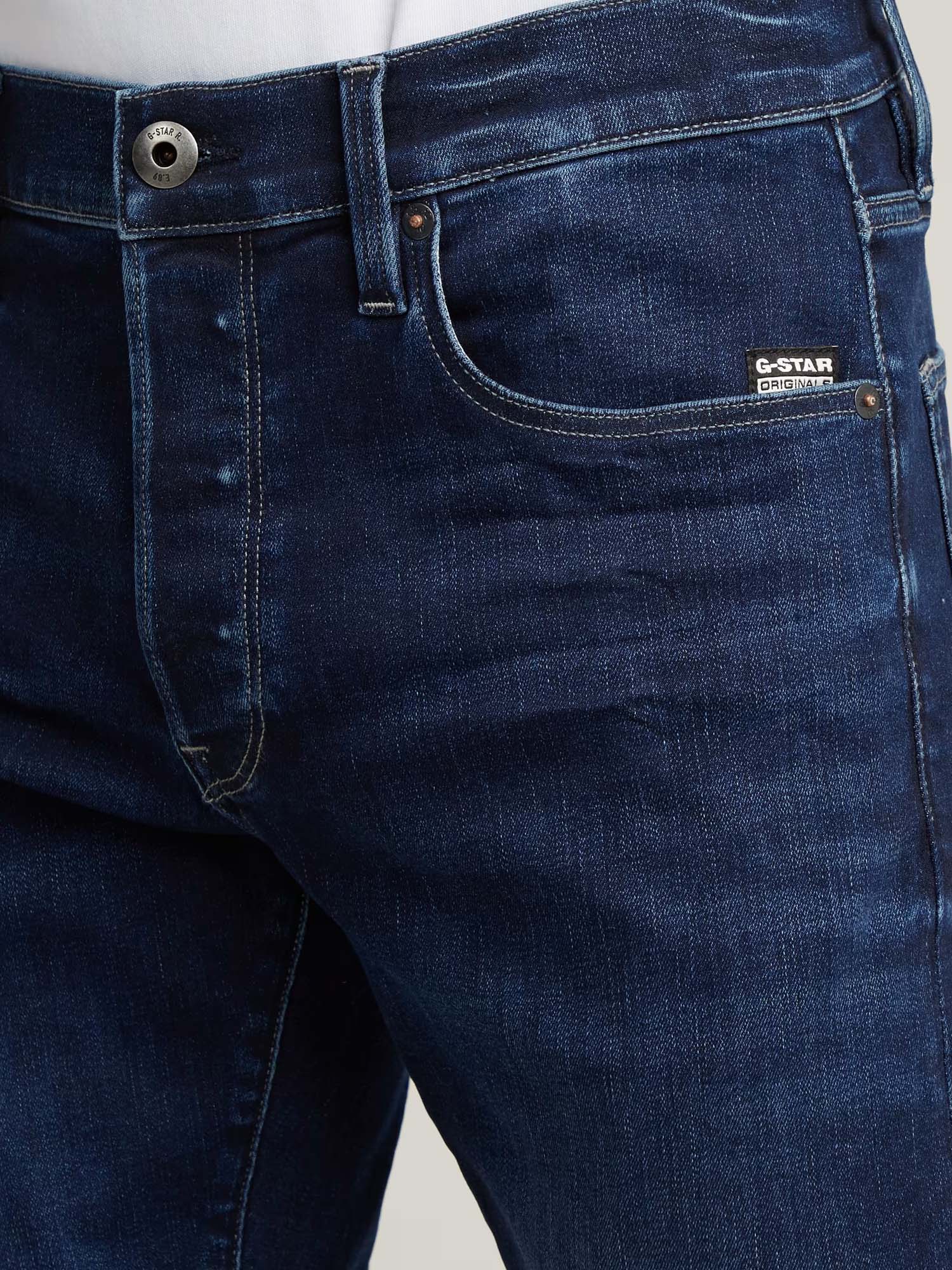 G-star 3301 Slim Jeans da uomo Nero