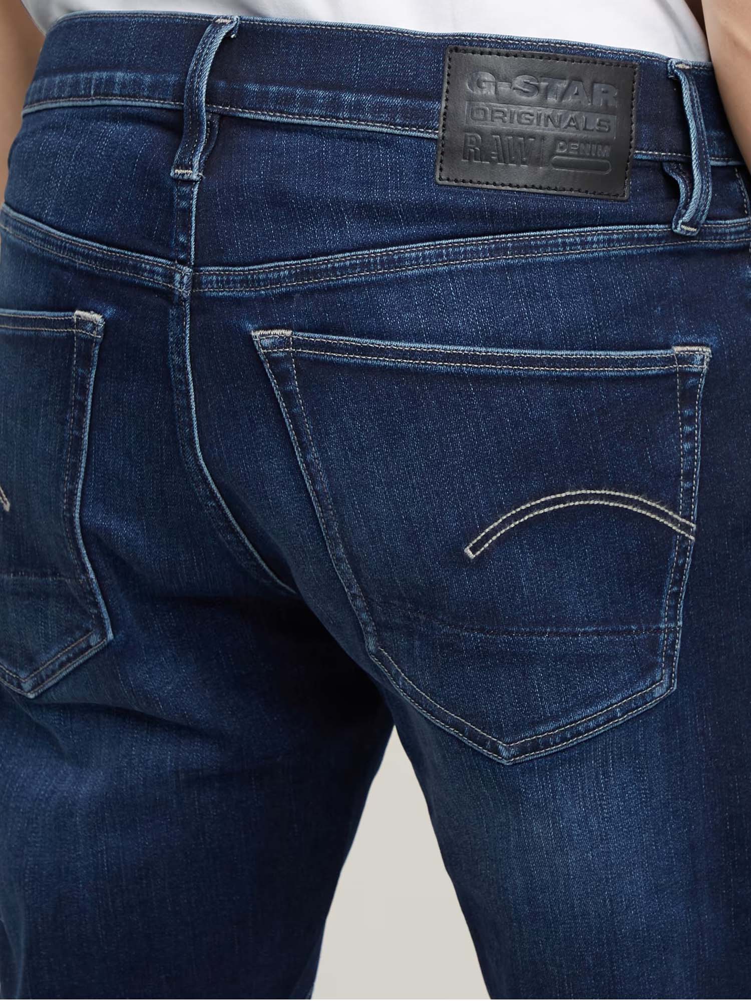 G-star 3301 Slim Jeans da uomo Nero