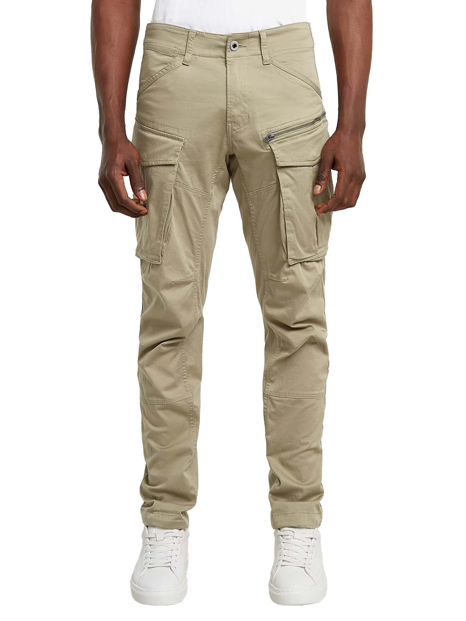 G-star Rovic Zip 3D Regular Tapered Pants da uomo Beige