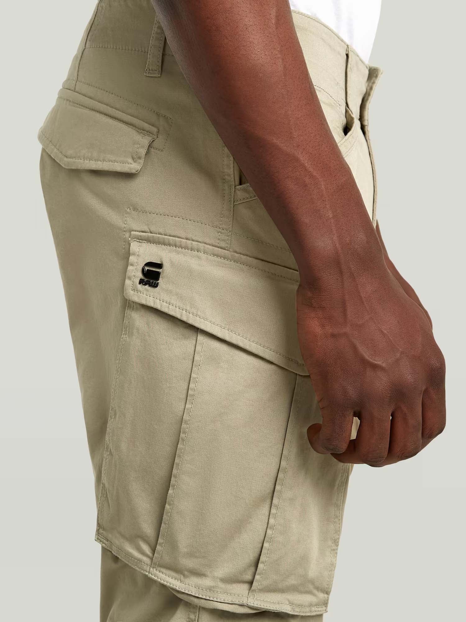 G-star Rovic Zip 3D Regular Tapered Pants da uomo Beige