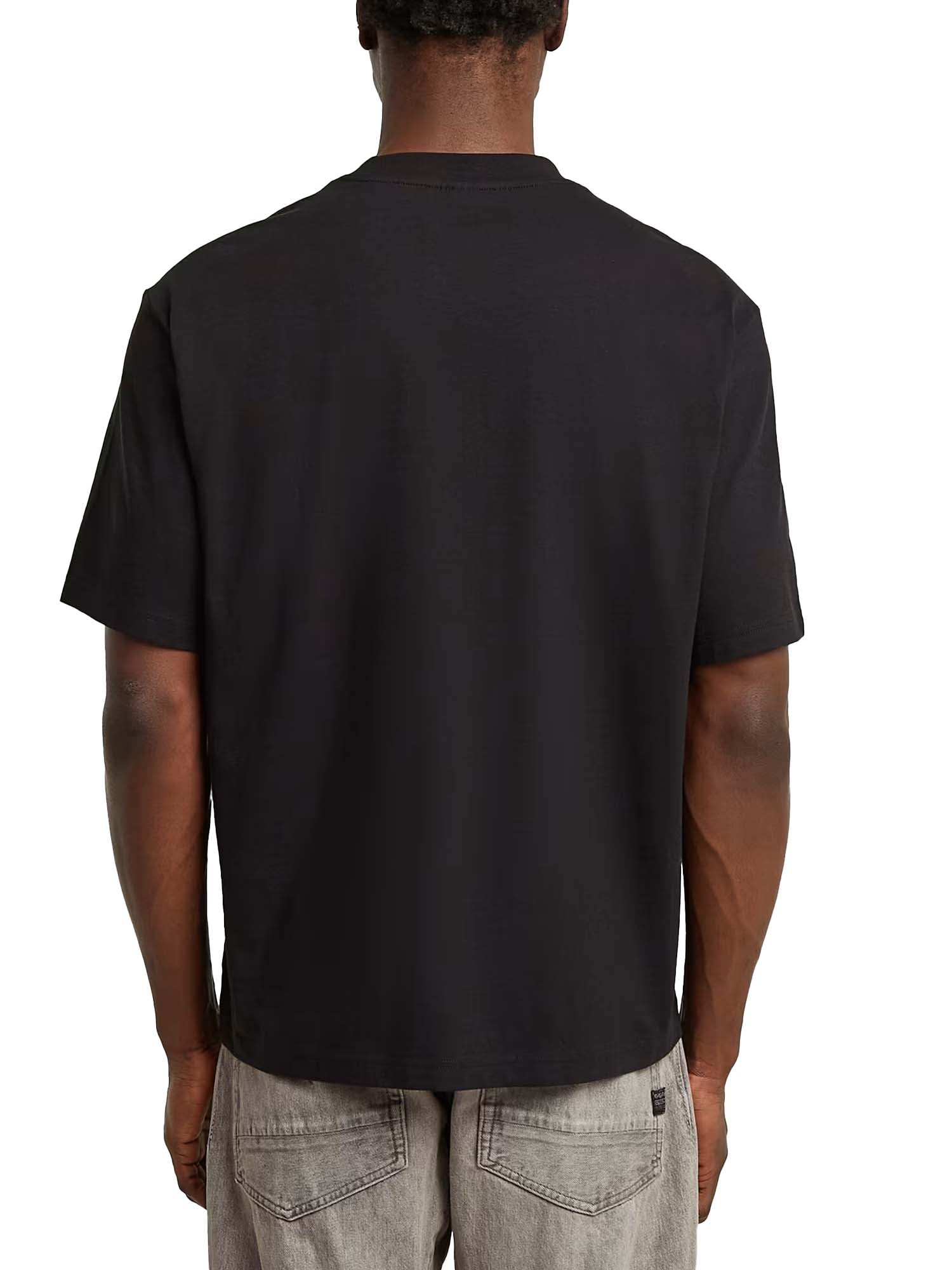 G-star Boxy Base T-Shirt da uomo Nero