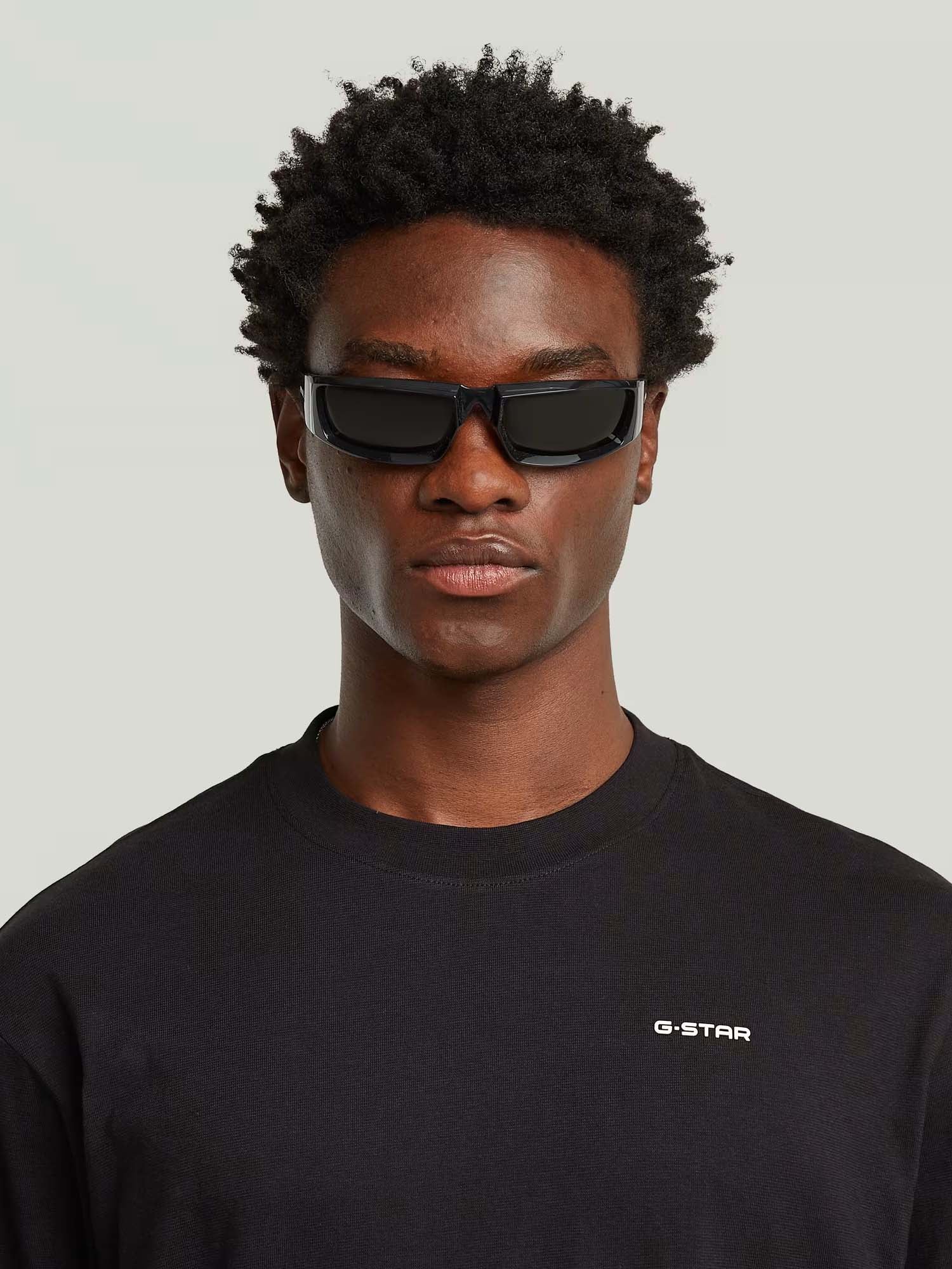 G-star Boxy Base T-Shirt da uomo Nero