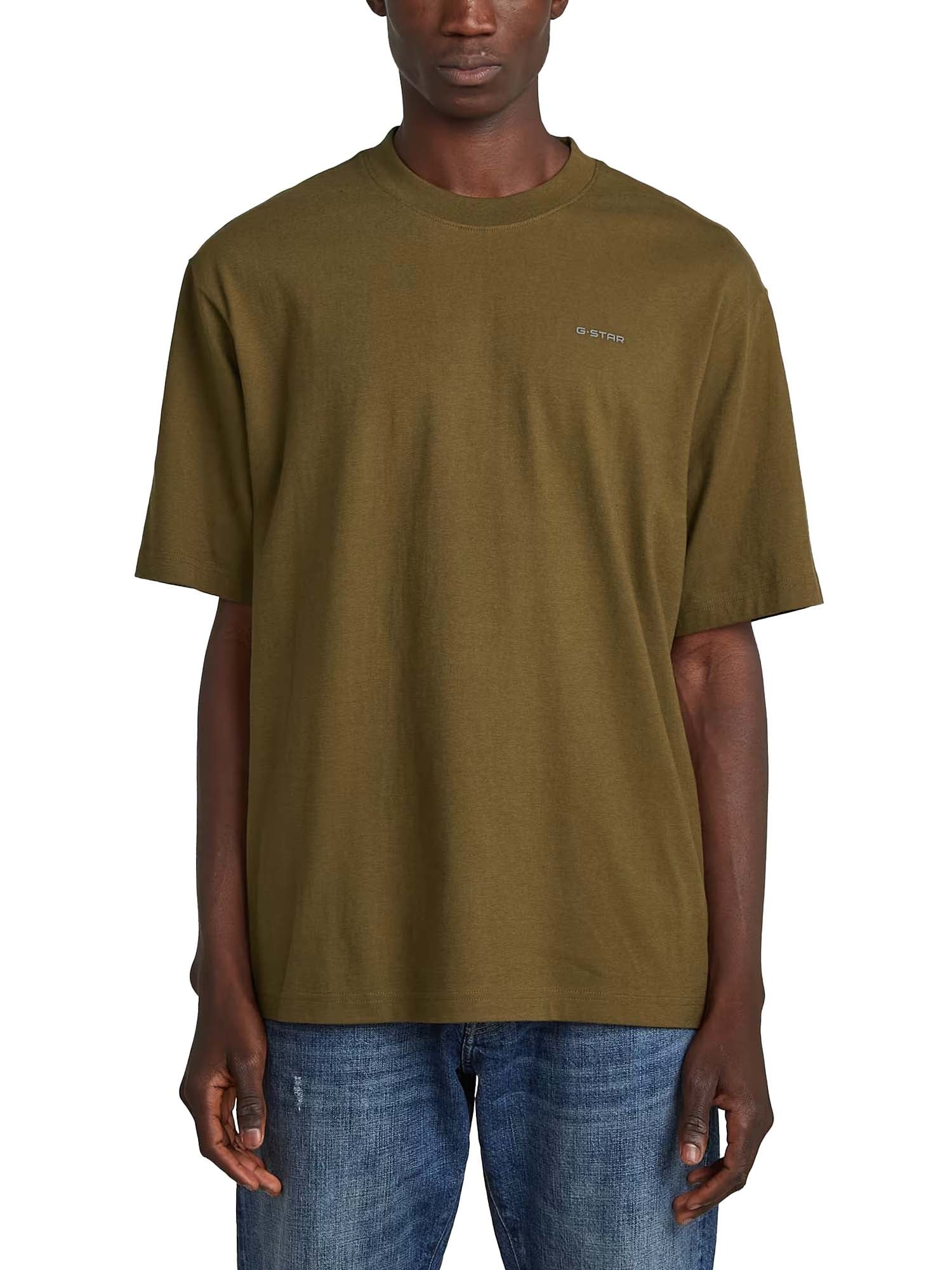 G-star Boxy Base T-Shirt da uomo Marrone