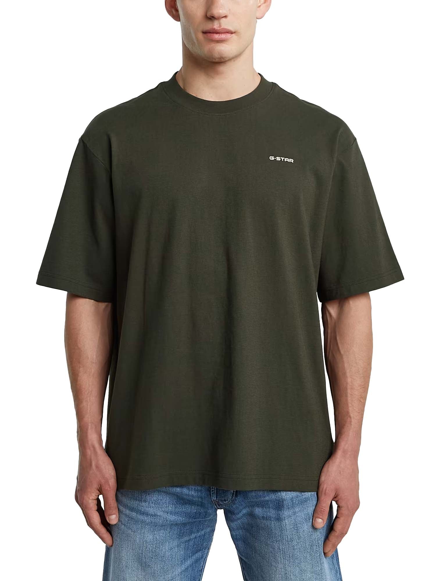 G-star Boxy Base T-Shirt da uomo Grigio