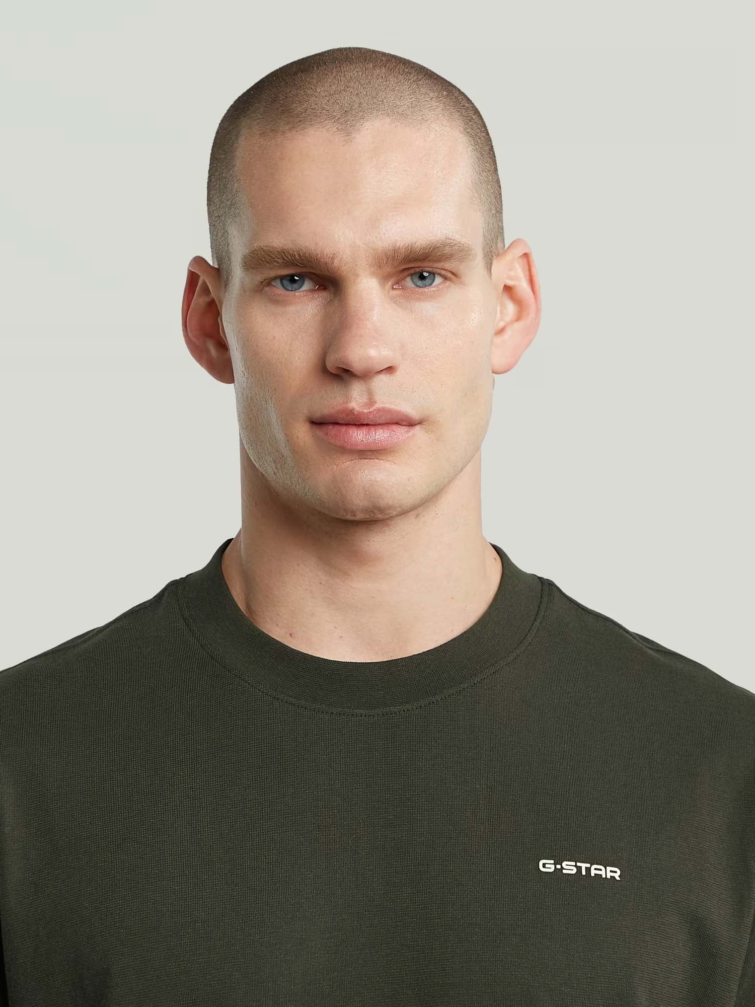 G-star Boxy Base T-Shirt da uomo Grigio