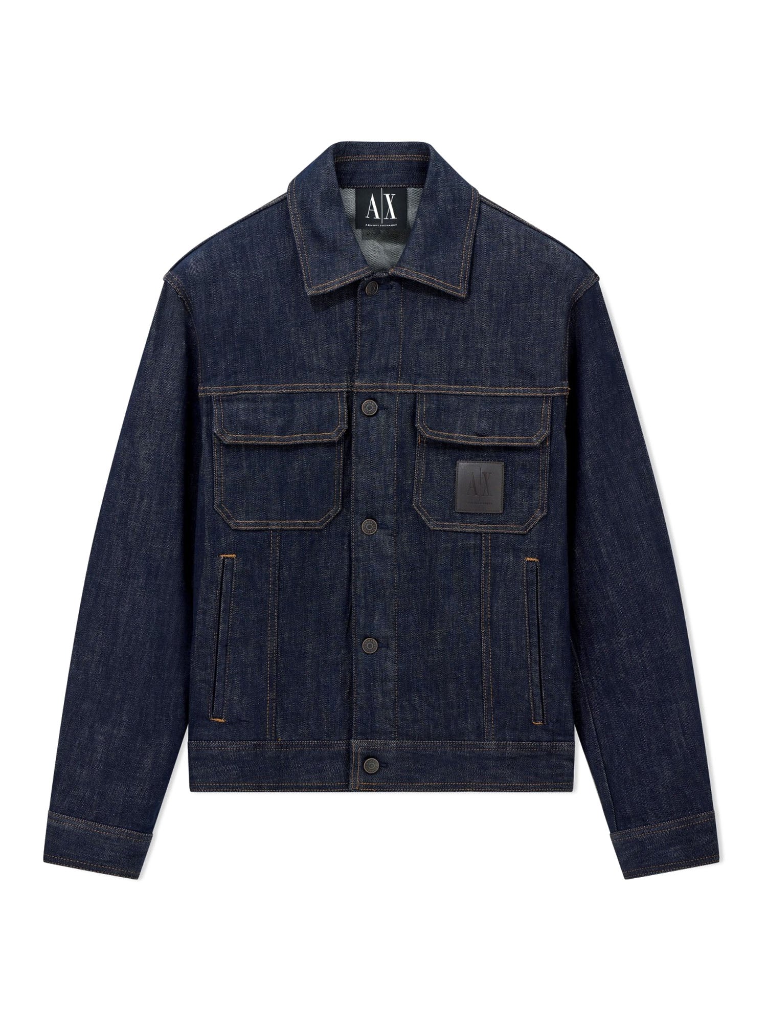 Armani Exchange Men's Denim Jacket Prezzo Banana Benz