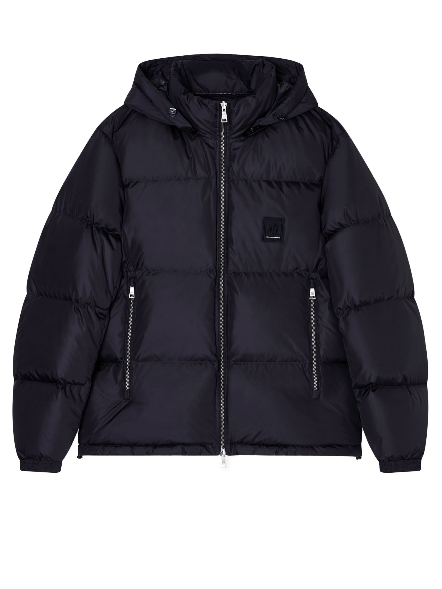 Armani Exchange Piumino Cappuccio Uomo Nero