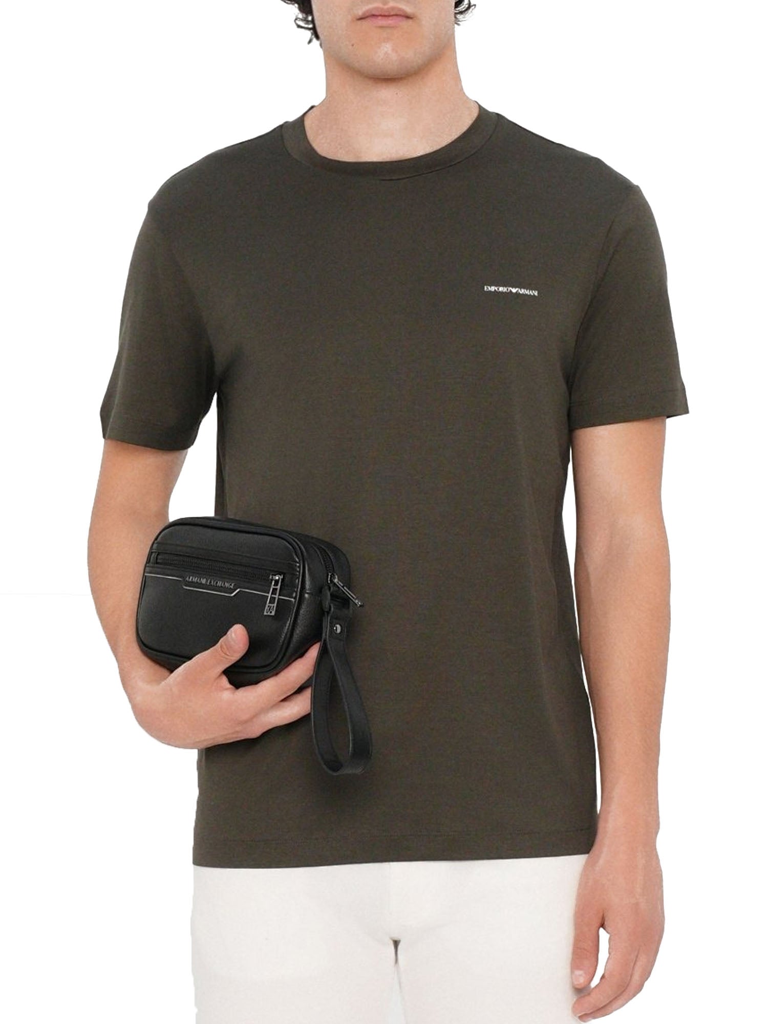 Armani Exchange Pochette Uomo Nero