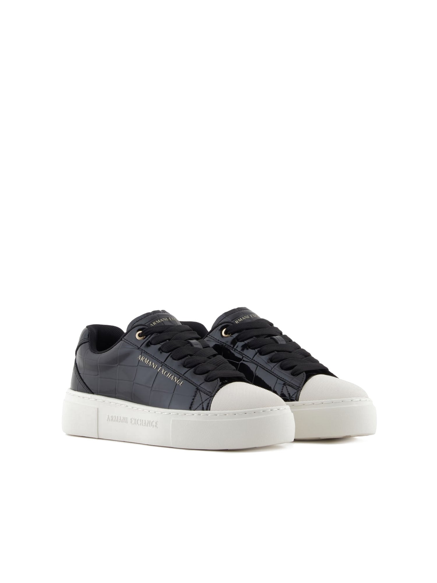 Armani Exchange Sneakers AX Donna Nero