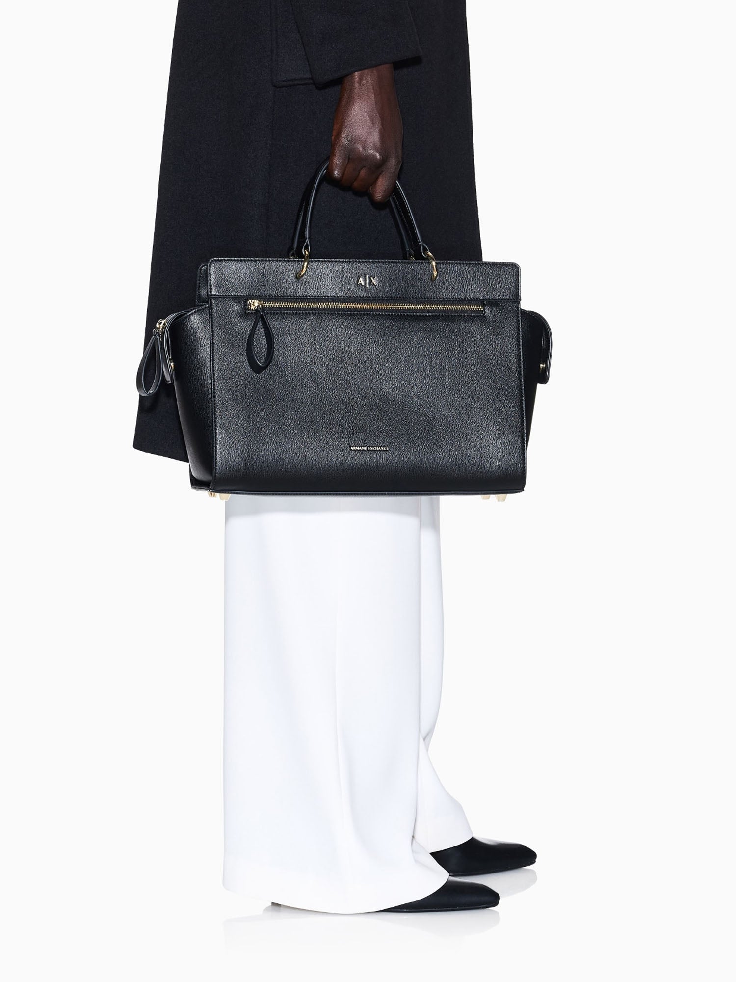 Armani Exchange Borsa a Mano Nero