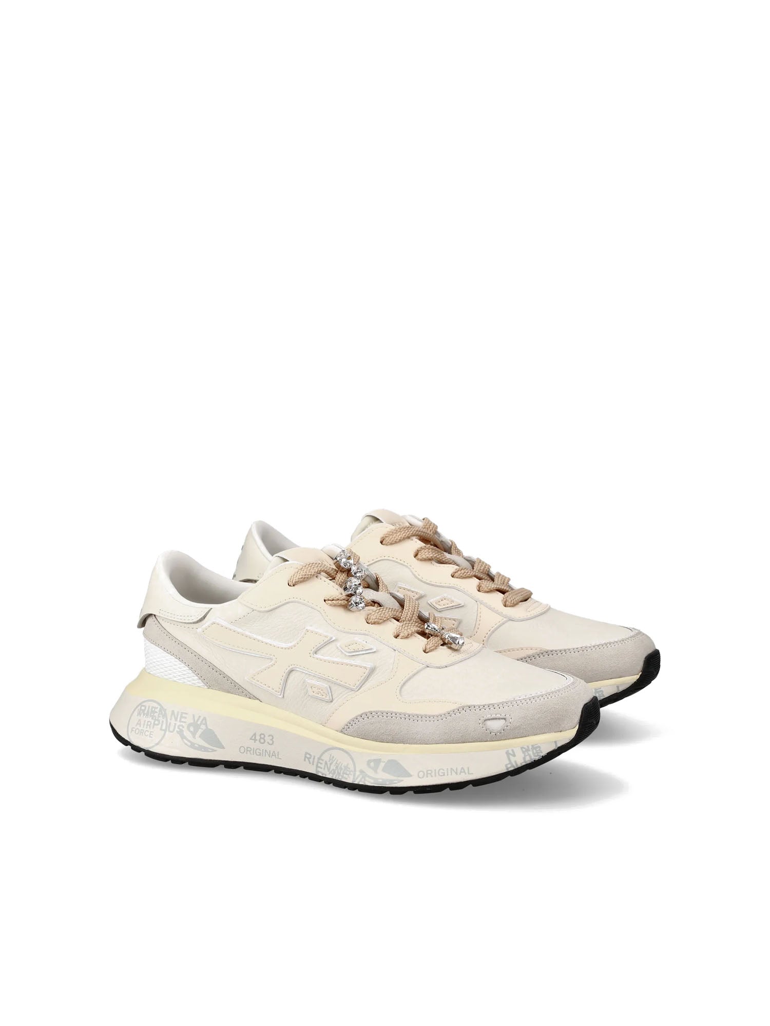 Premiata Lauryn 7788 Sneakers Donna Beige