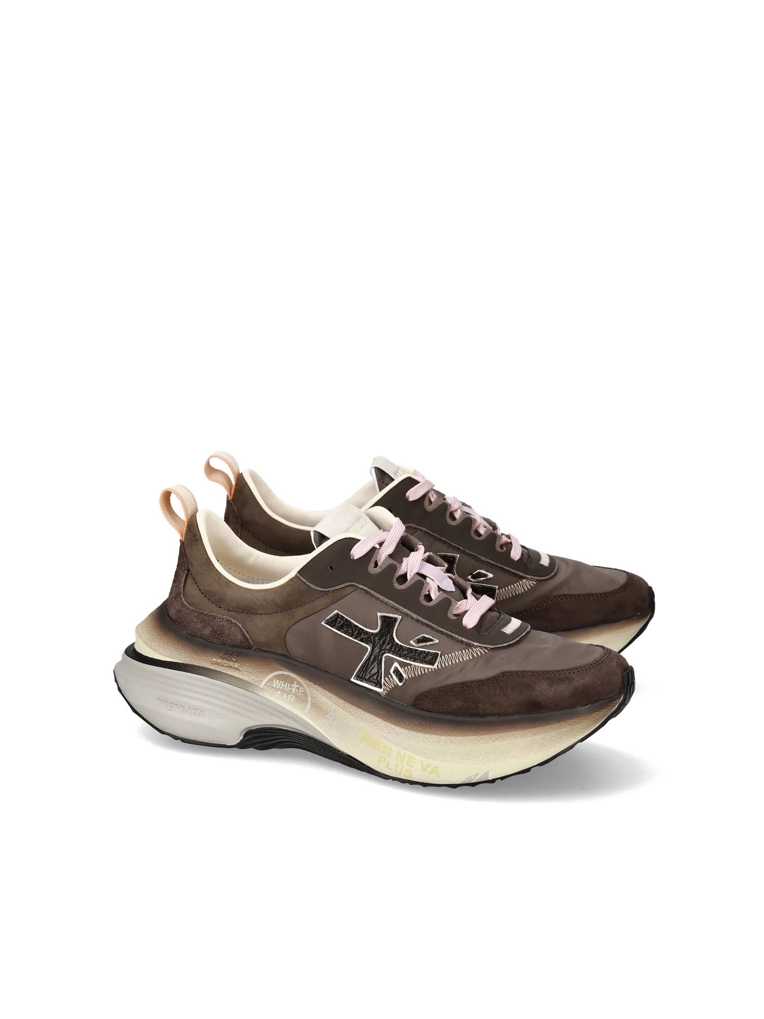 Premiata Hill 7896 Sneakers Donna Marrone