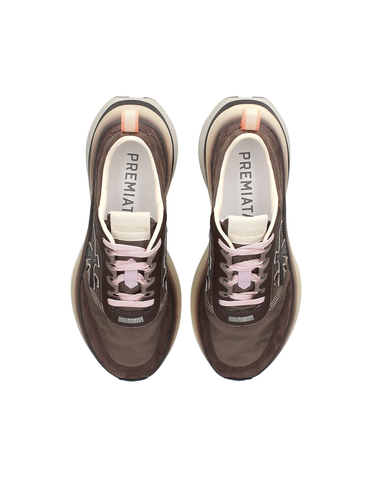 Premiata Hill 7896 Sneakers Donna Marrone
