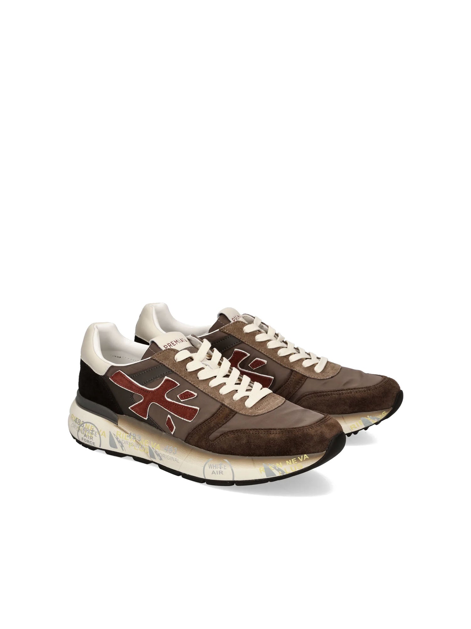 Premiata Mick 7714 Sneakers Uomo Marrone