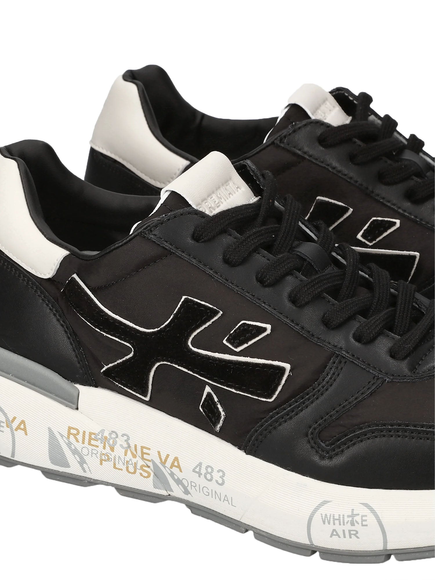 Premiata Mick 7249 Sneakers Uomo Nero