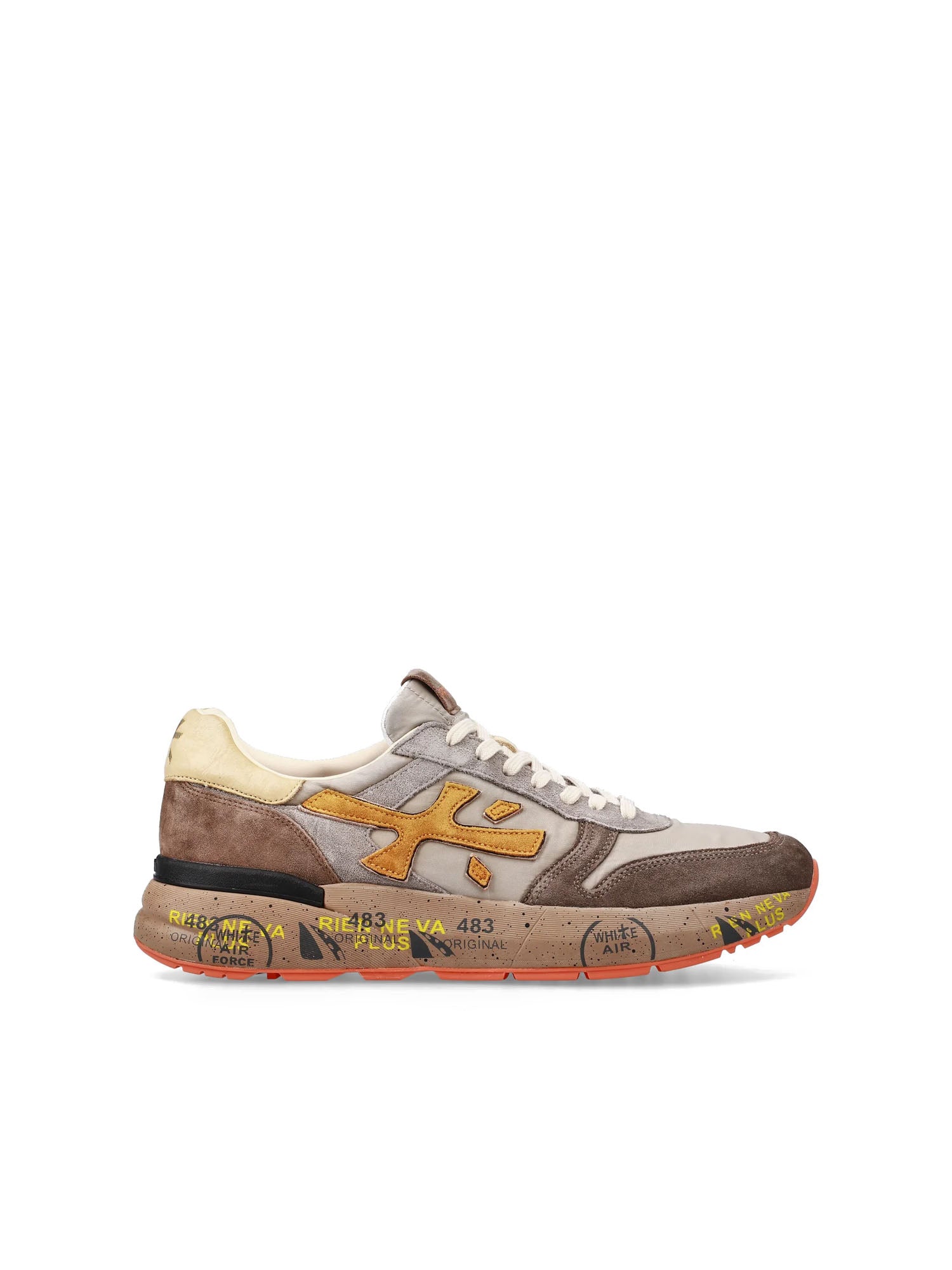 Premiata Mick 7866 Sneakers Uomo Marrone