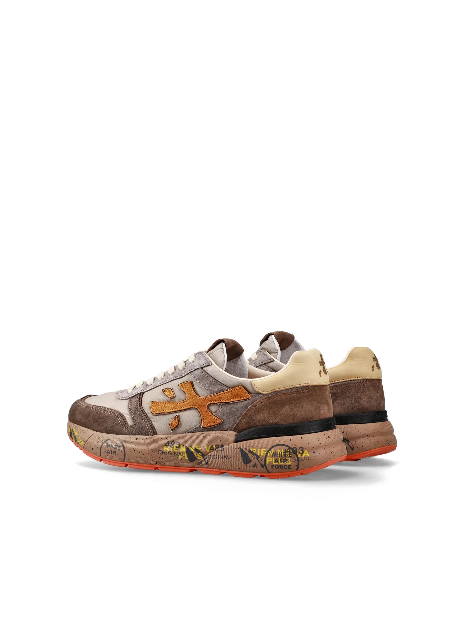 Premiata Mick 7866 Sneakers Uomo Marrone