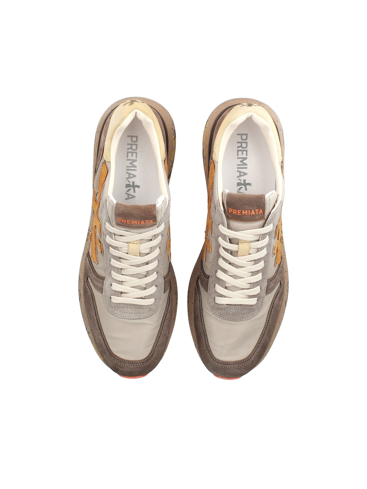 Premiata Mick 7866 Sneakers Uomo Marrone