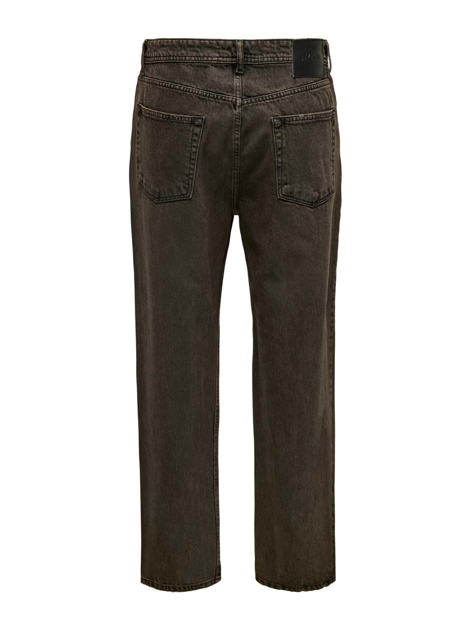 Only & Sons Onsfade Vita Media Loose Fit Jeans Marrone