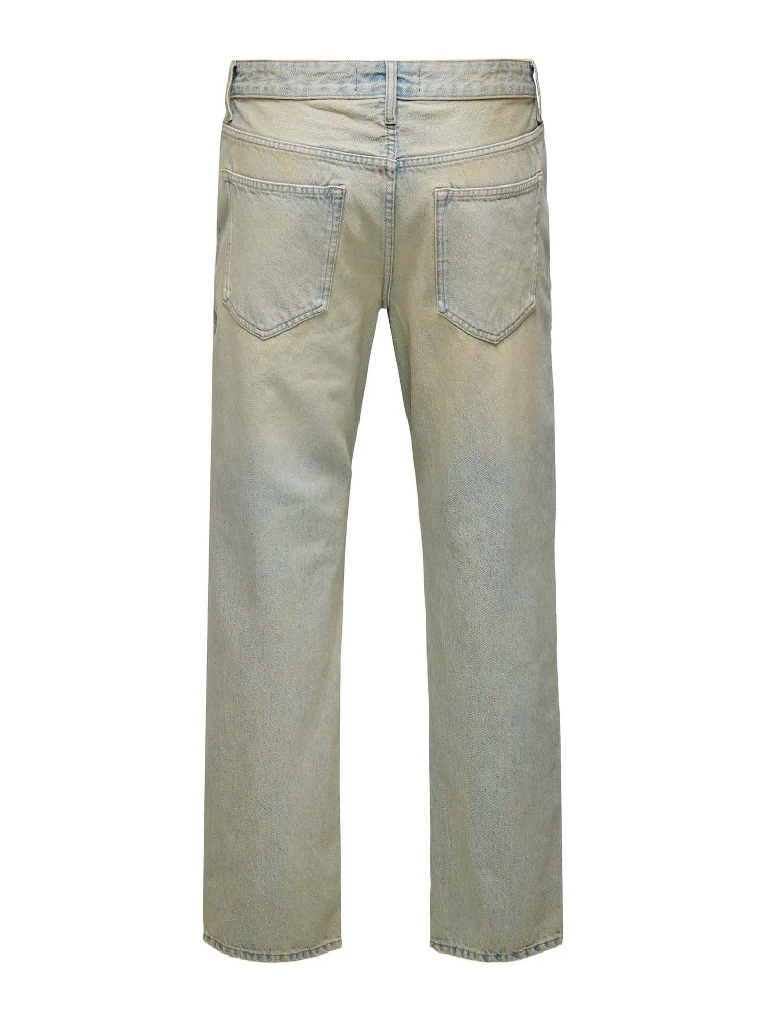 Only & Sons Jeans Edge Straight Azzurro
