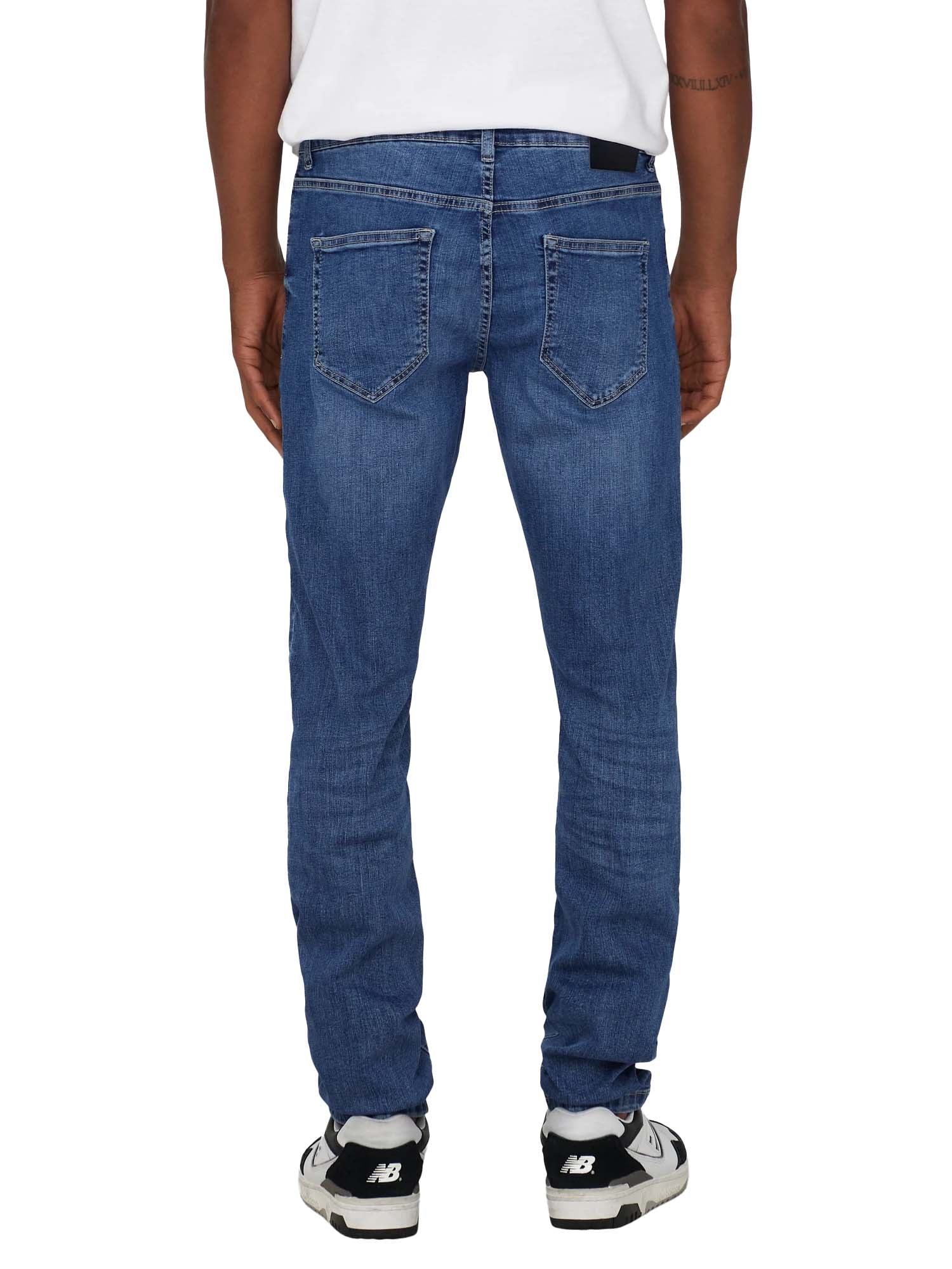 Only & Sons Jeans WEFT Vita media Regular Fit Blu