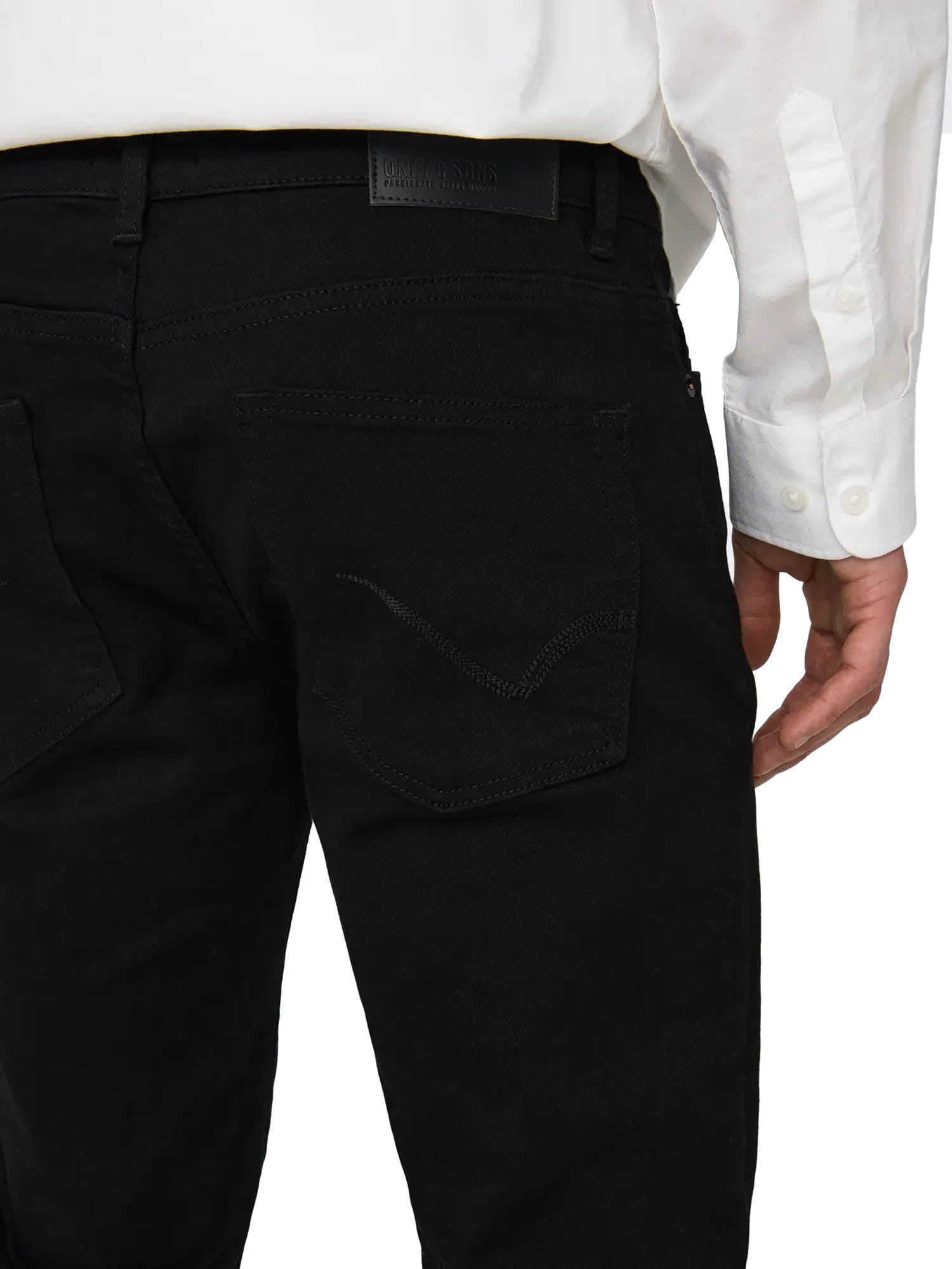 Only & Sons Jeans  Loom Vita bassa Nero