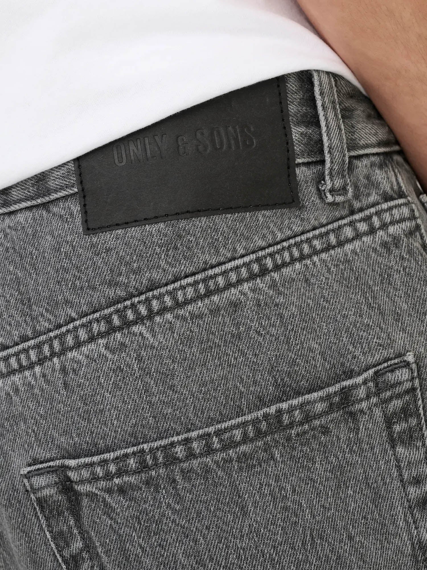 Only & Sons Jeans Tye Vita media Loose fit Grigio