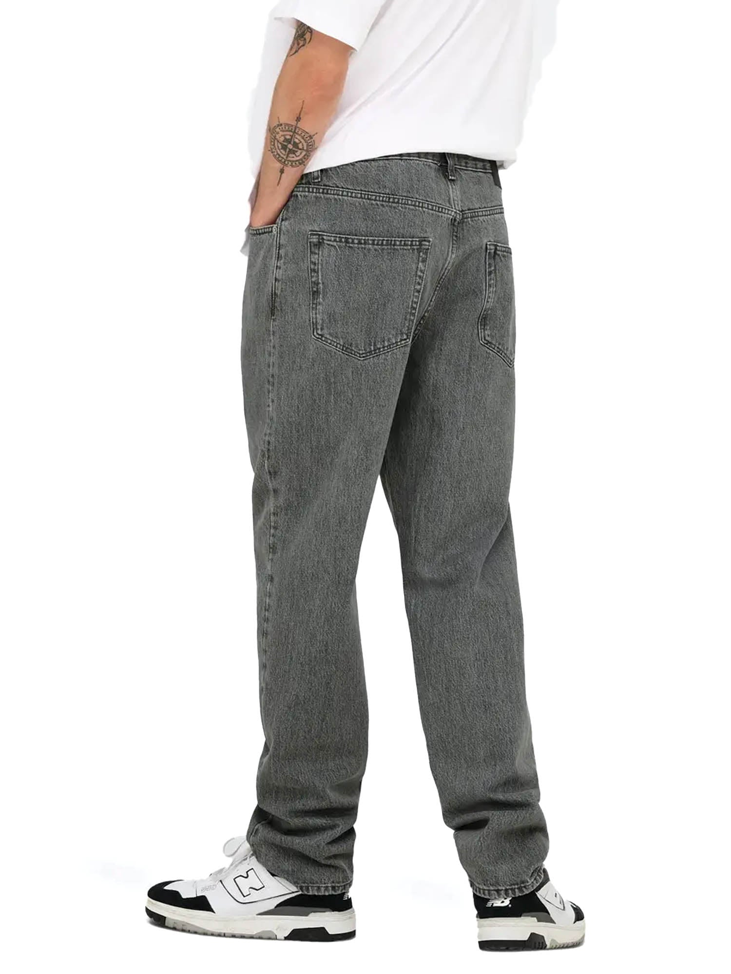 Only & Sons Jeans Tye Vita media Loose fit Grigio