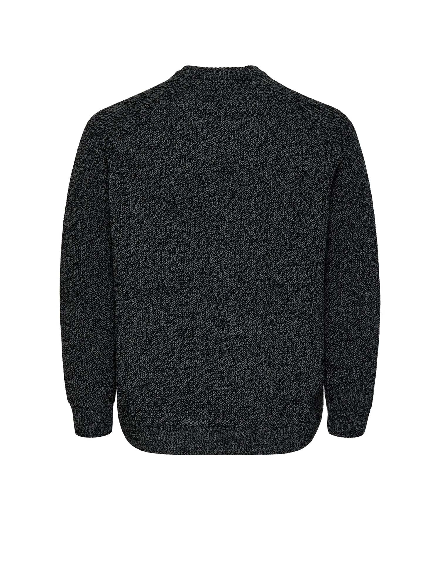Only & Sons Maglione Join Relaxed LS Raglan Nero