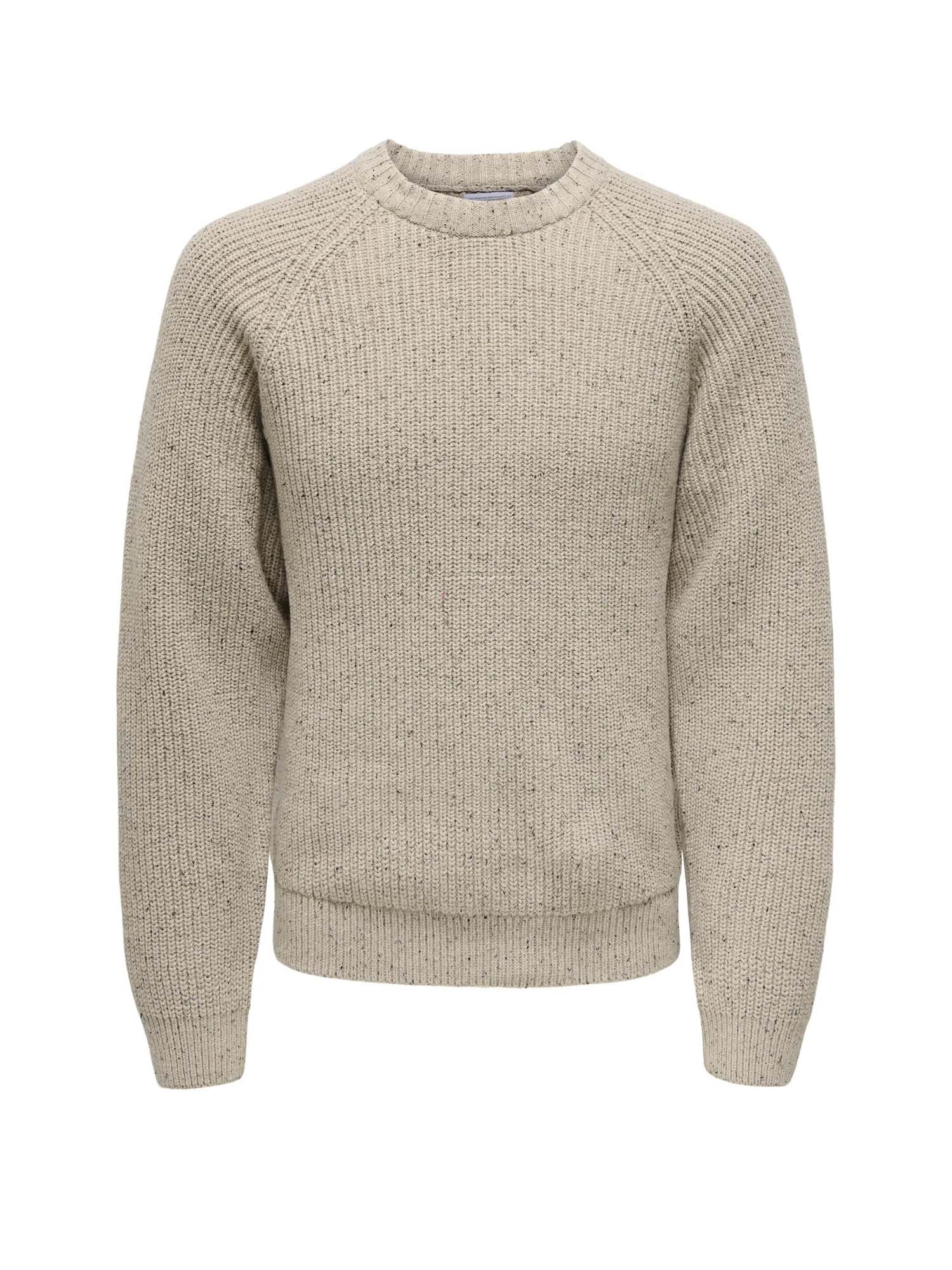 Only & Sons Maglione Litus Regular 5 Naps Grigio