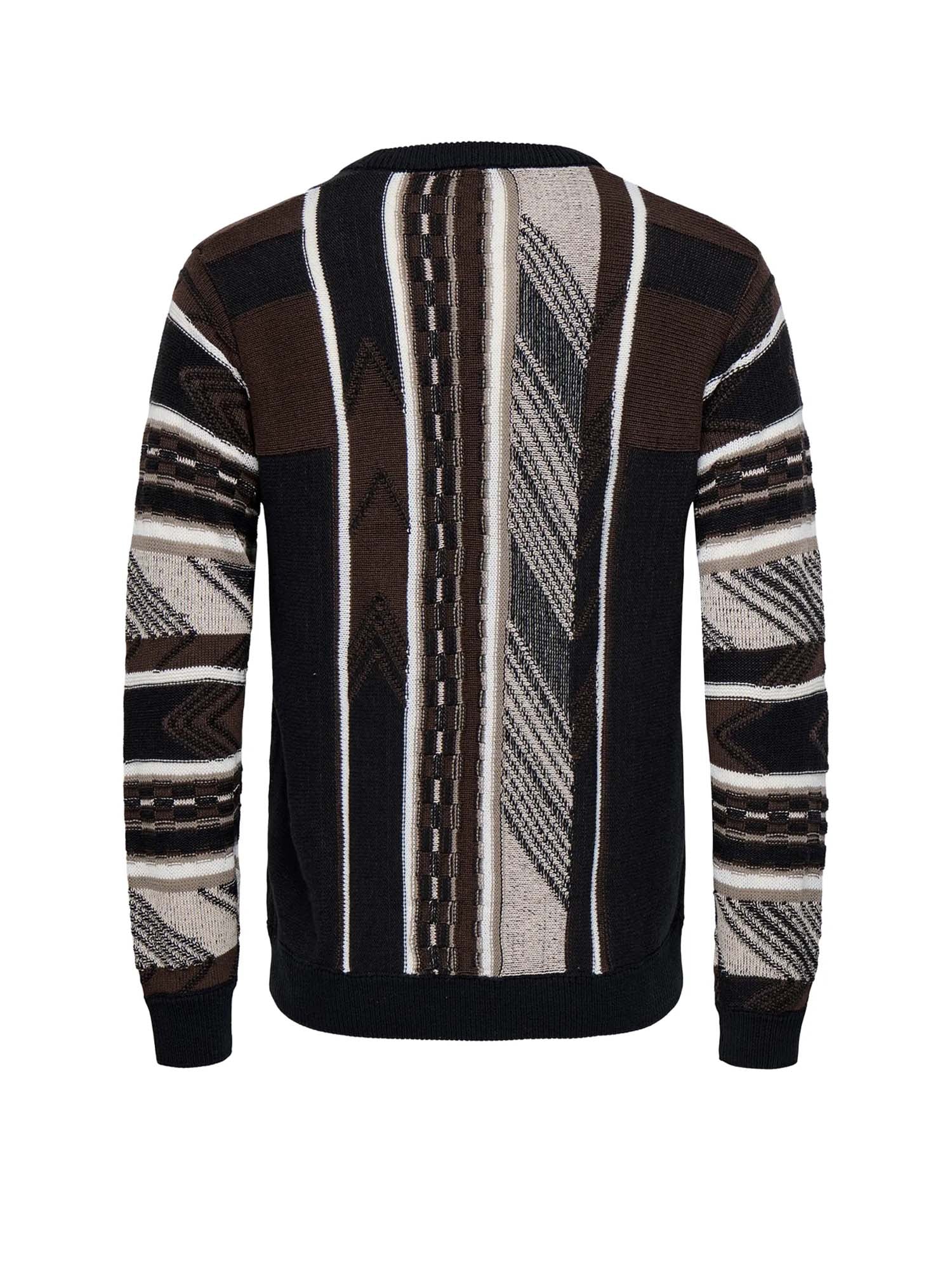 Only & Sons Maglione Rise Reg LS Pattern Nero