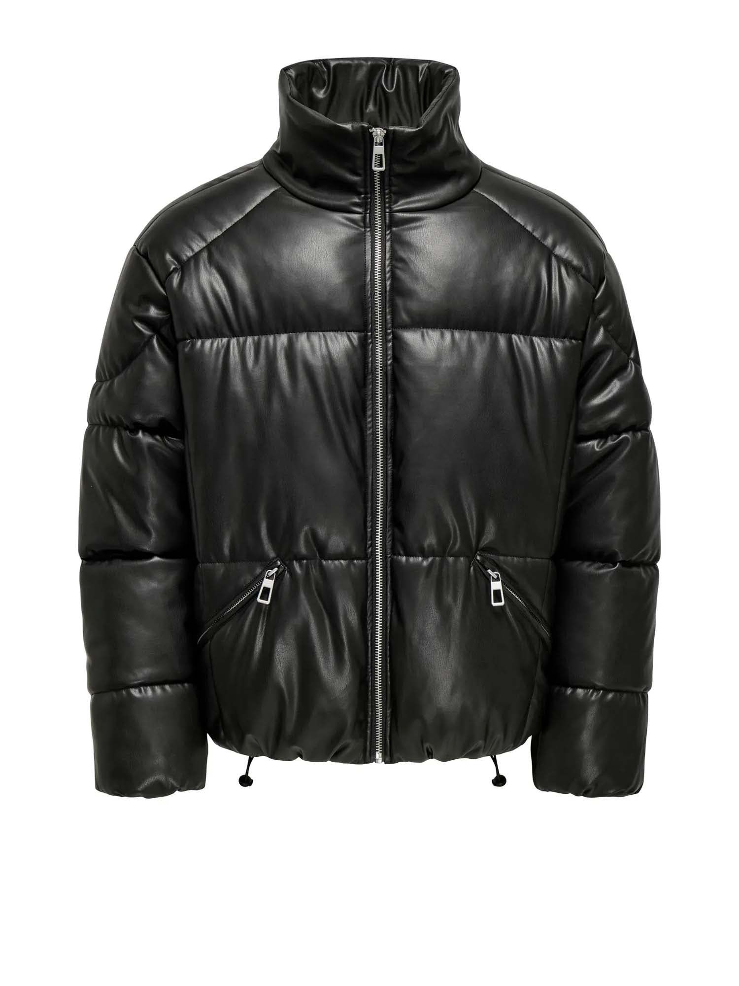 Only & Sons Piumino Jody PU Puffer Nero
