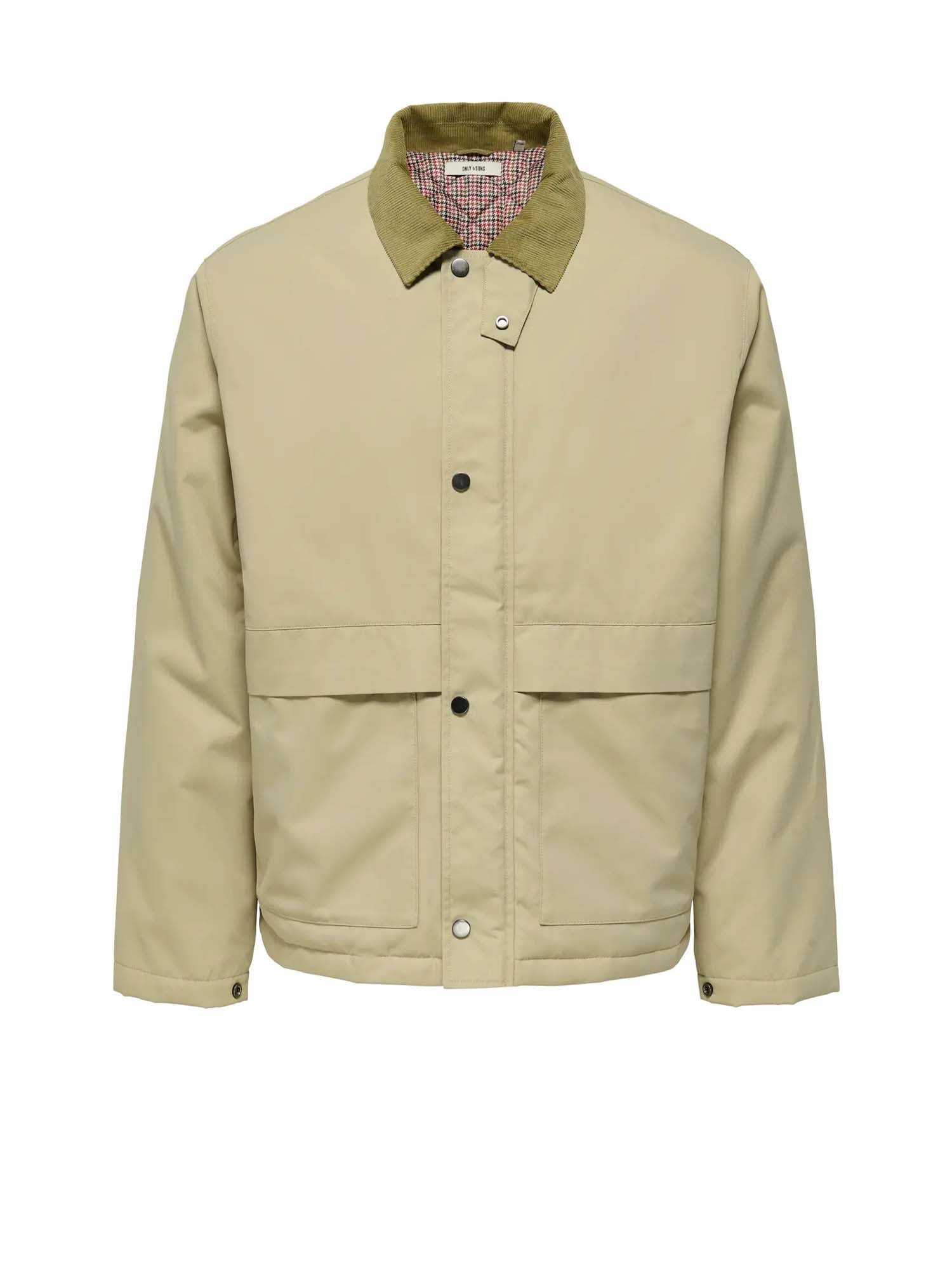 Only & Sons Kosmo Padded Jacket Beige