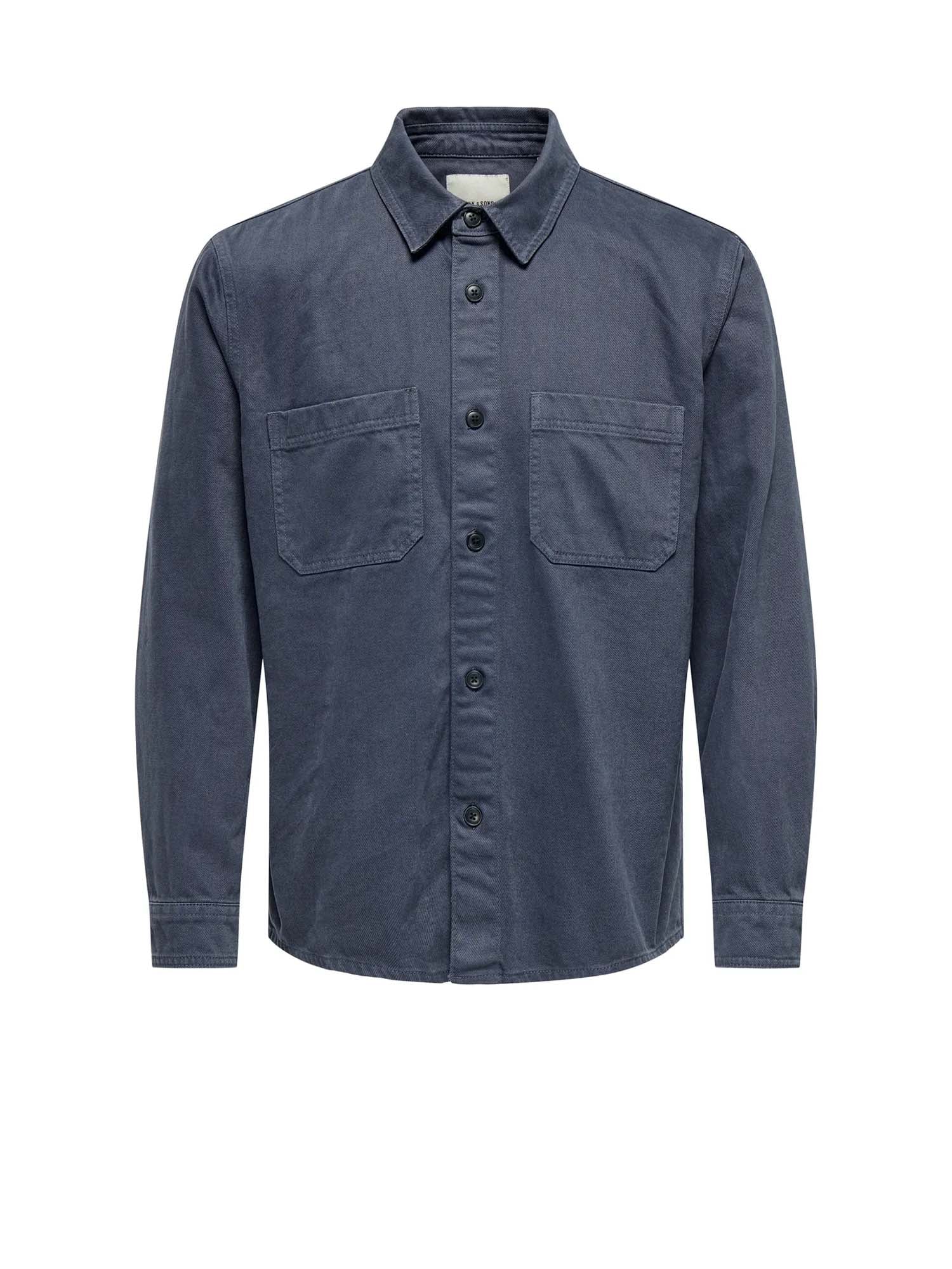 Only & Sons Camicia Times 0348 Regular Blu