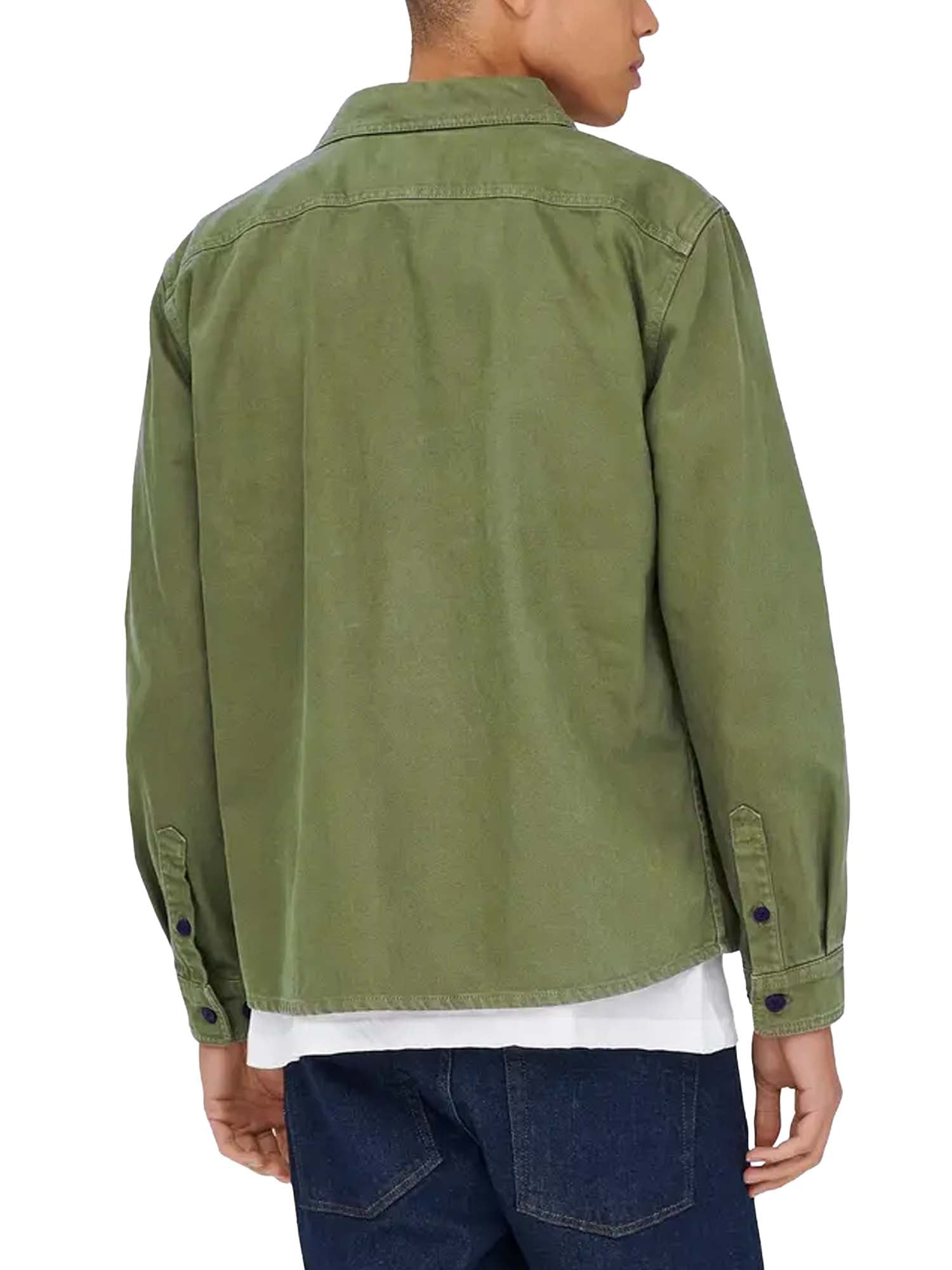 Only & Sons Camicia Times 0348 Regular Verde