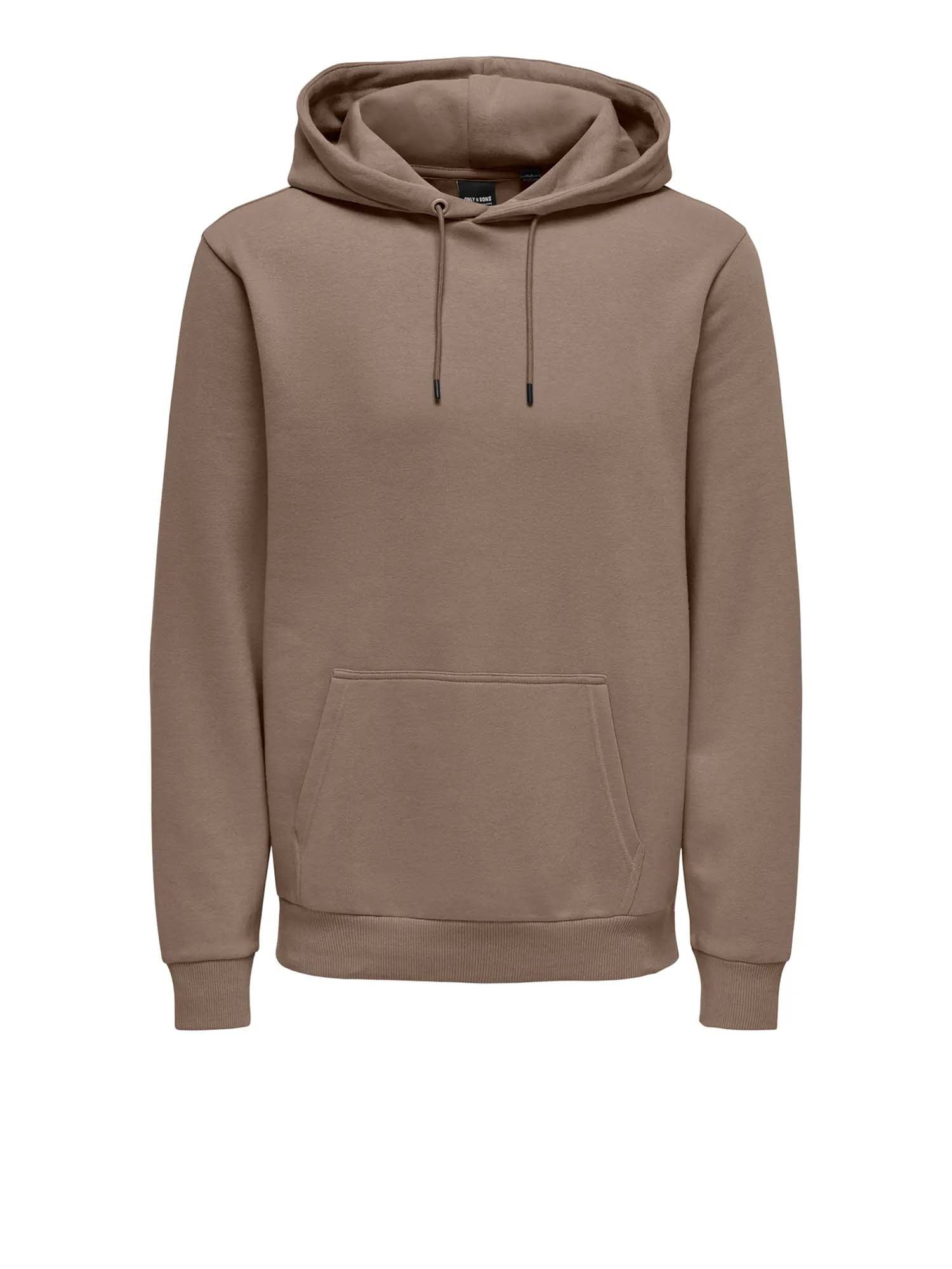 Only & Sons Ceres Hoodie Sweat Marrone