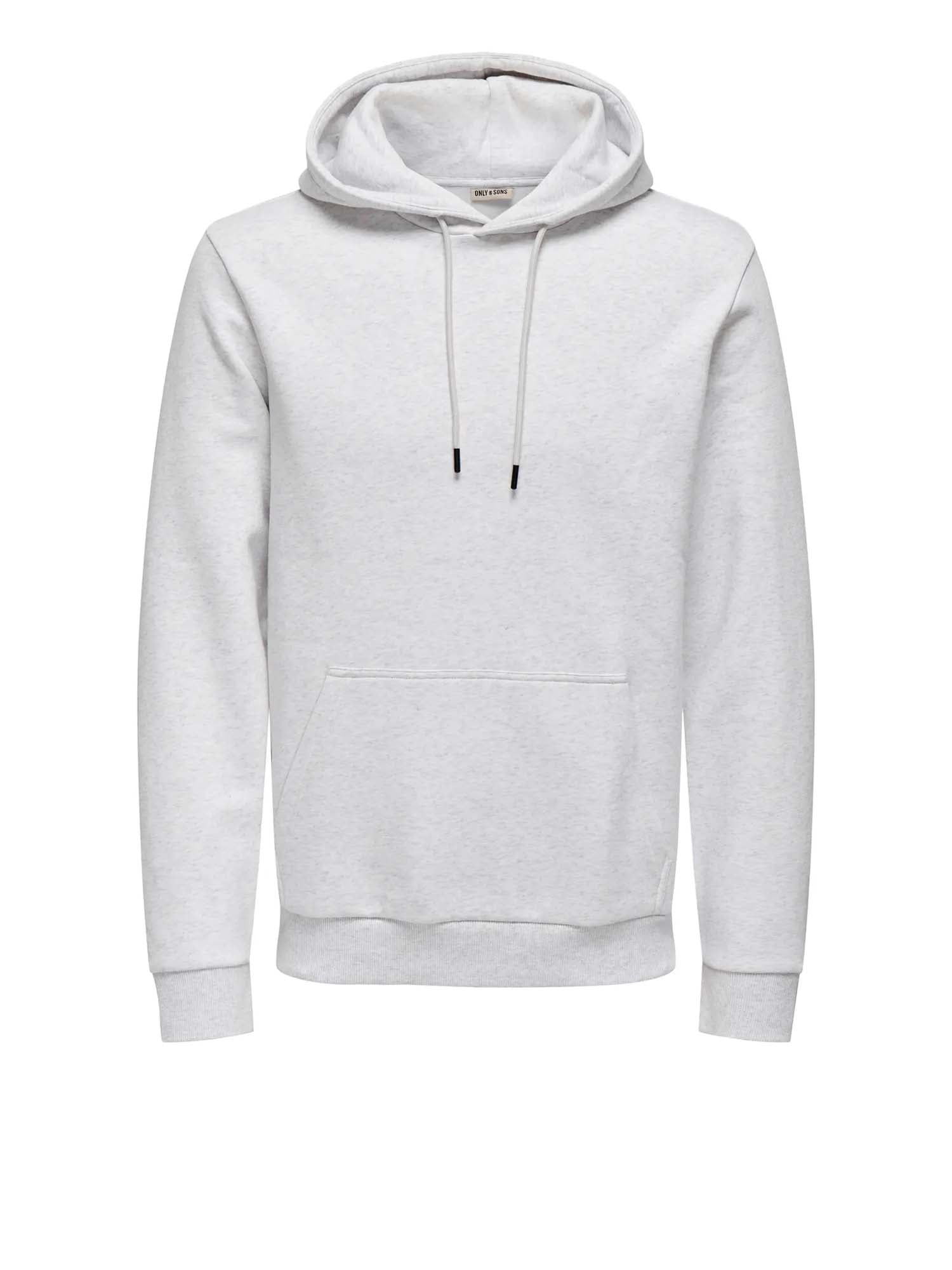 Only & Sons Ceres Hoodie Sweat Grigio