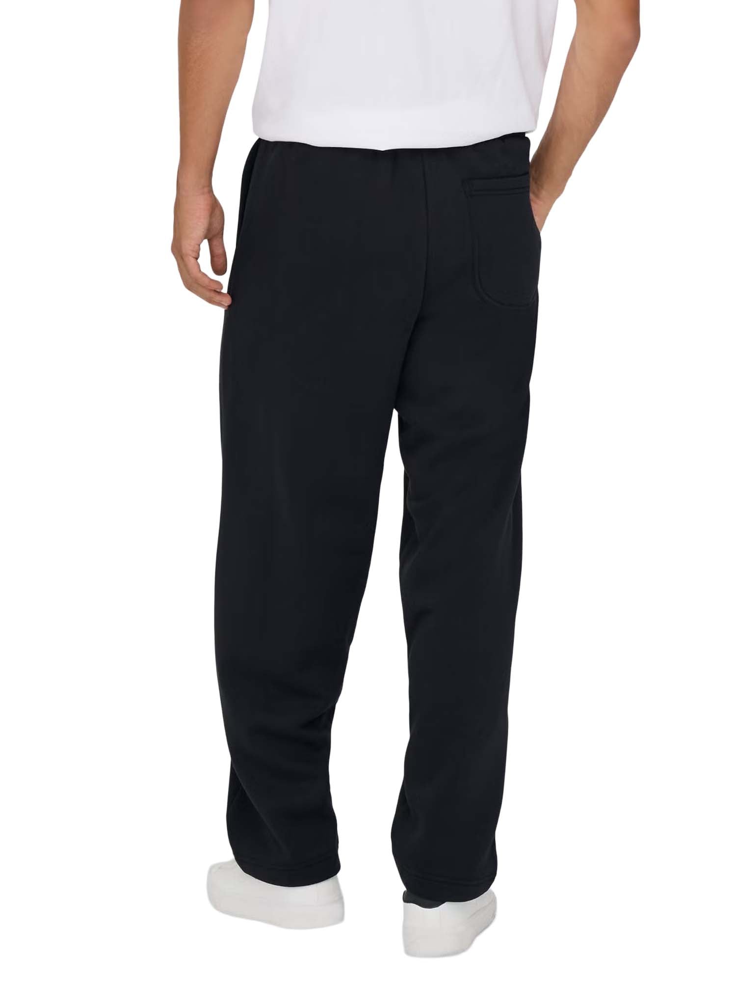 Only & Sons ONSCERES Wide Leg Fit Pantaloni in felpa Nero