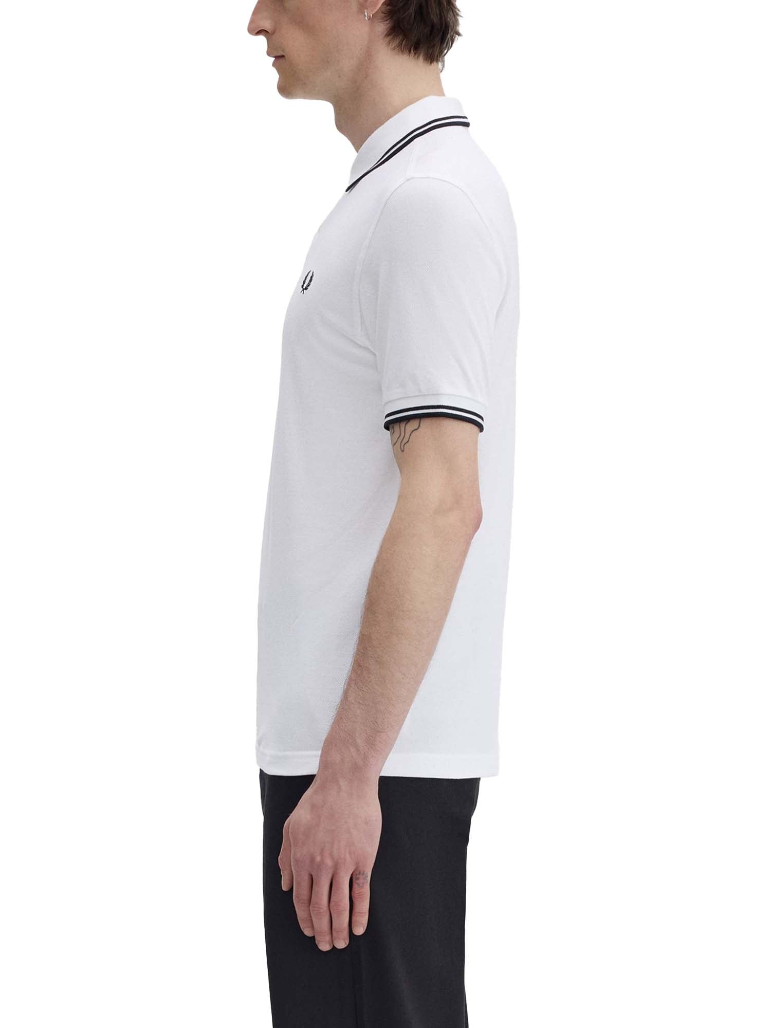 Fred Perry The Fred Perry Shirt Bianco