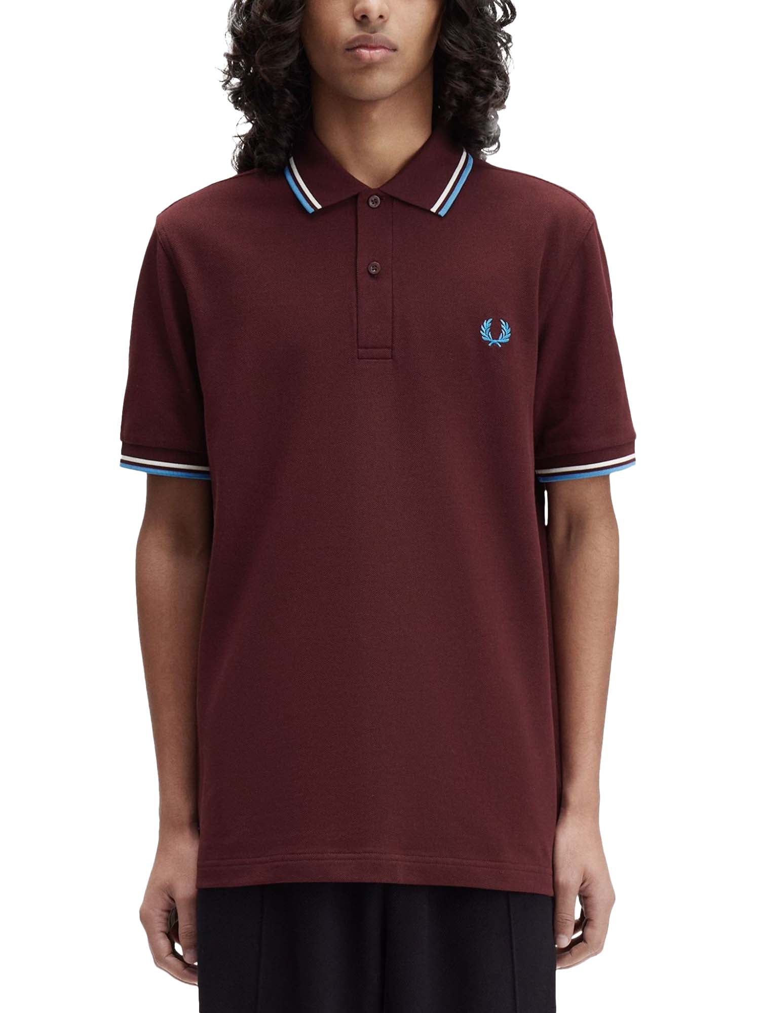 Fred Perry The Fred Perry Shirt Bordeaux