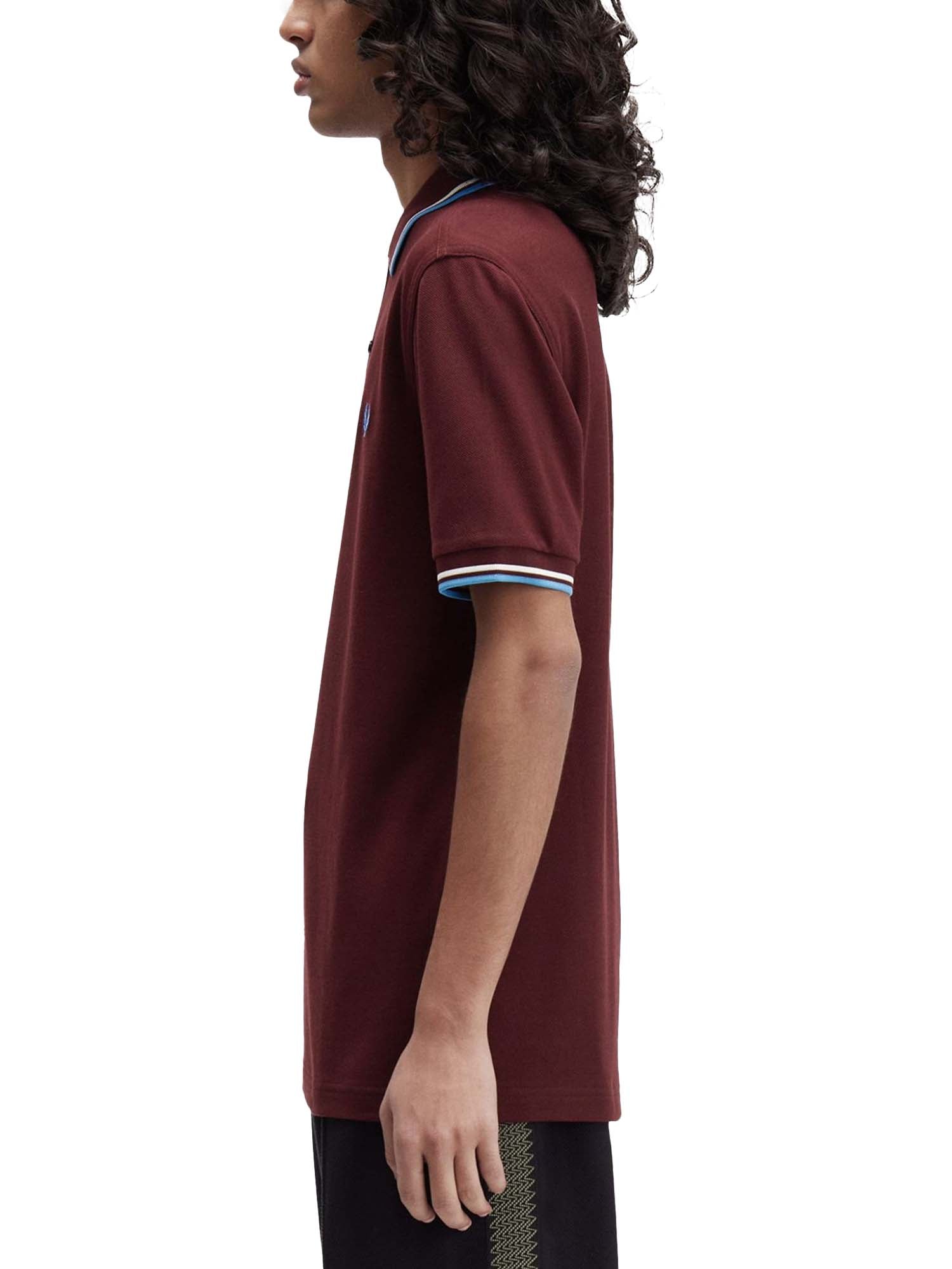 Fred Perry The Fred Perry Shirt Bordeaux
