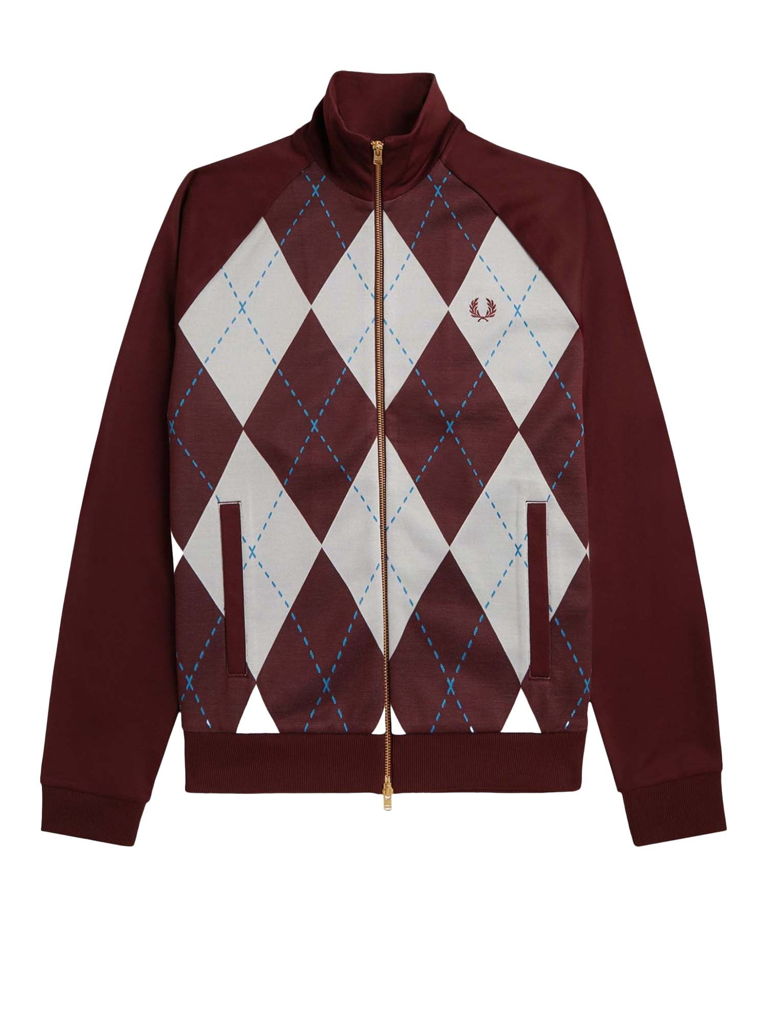 Fred Perry Track jacket a losanghe Bordeaux