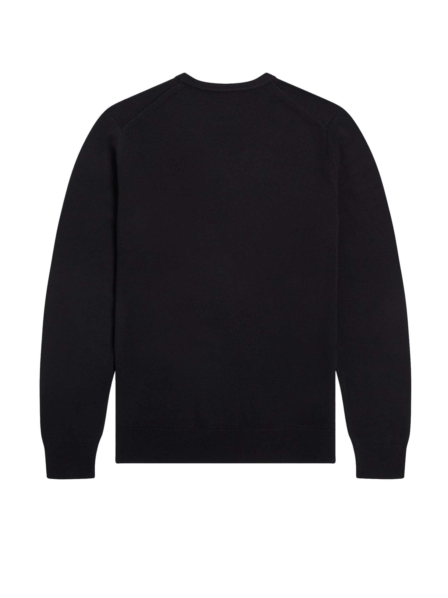 Fred Perry Maglione Girocollo Classico Nero