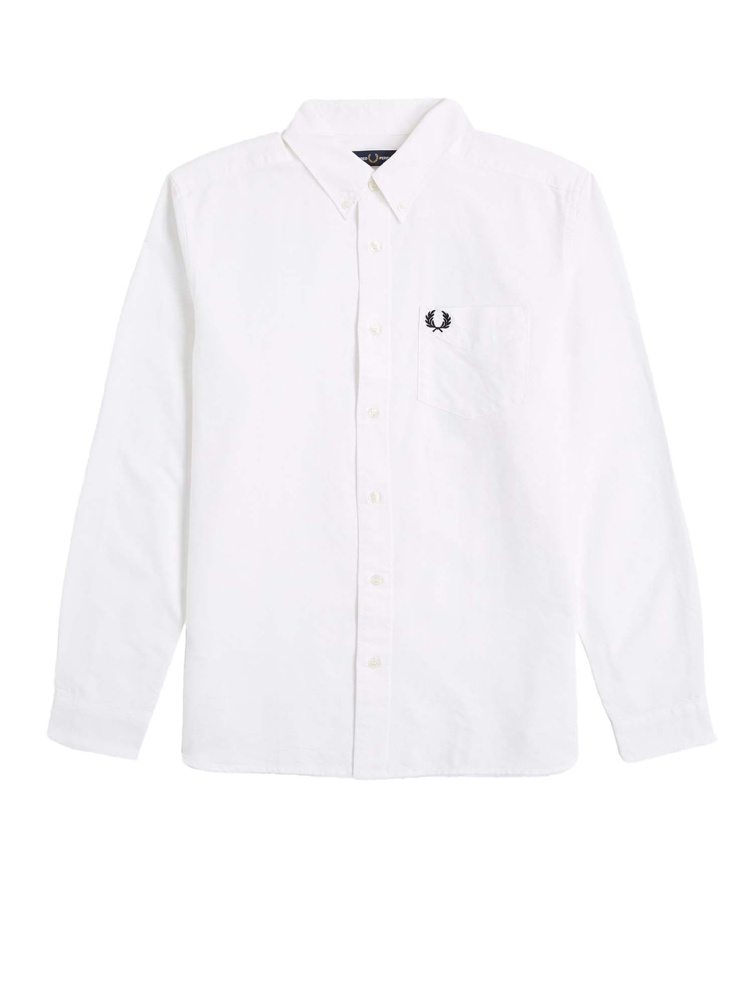Fred Perry Camicia Oxford Bianco
