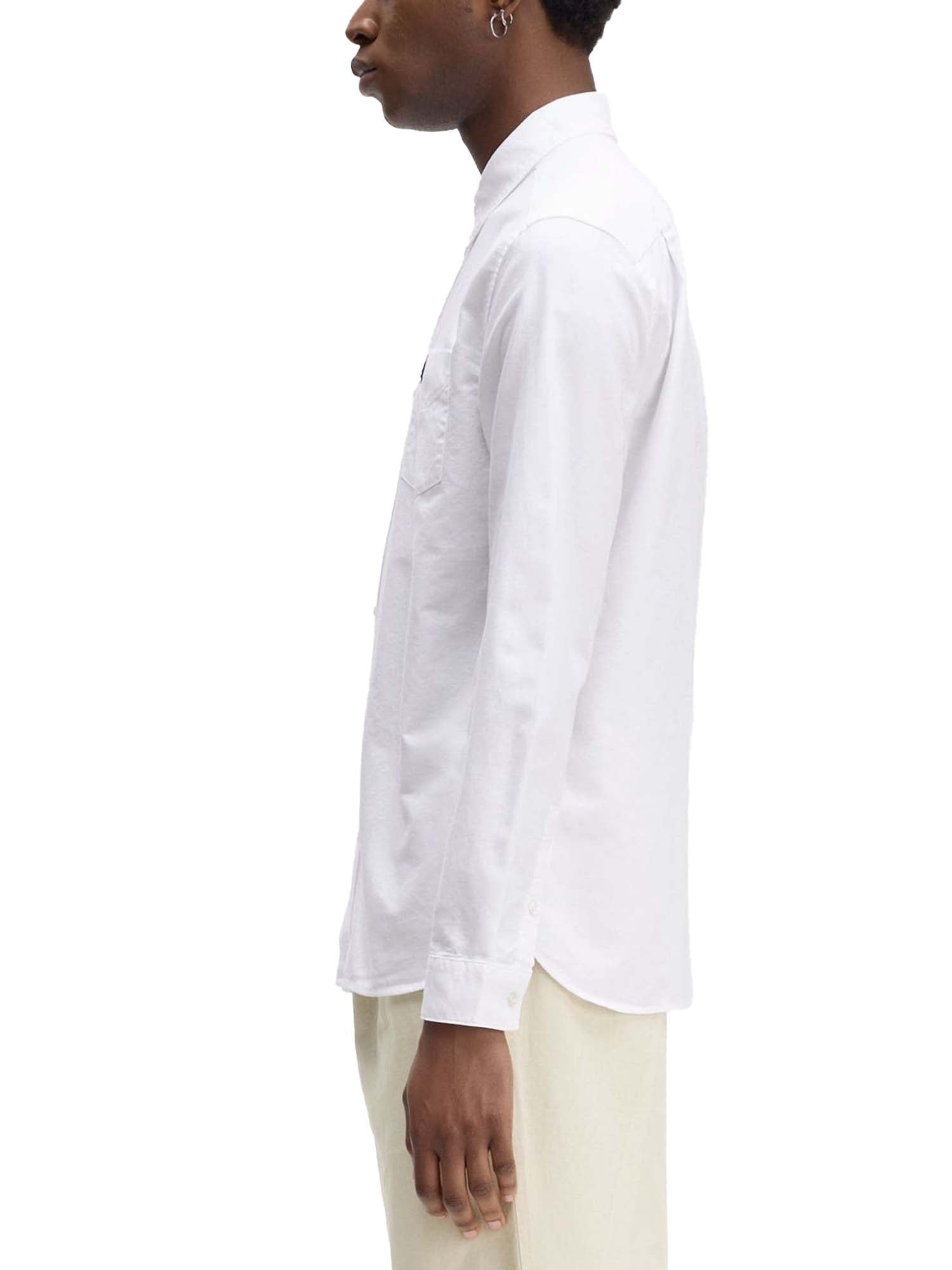 Fred Perry Camicia Oxford Bianco