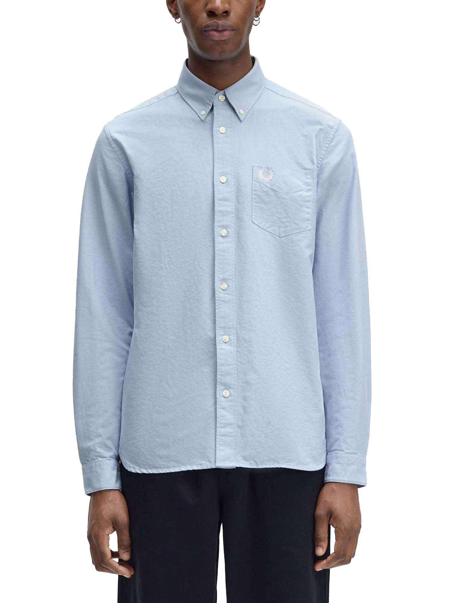 Fred Perry Camicia Oxford Azzurro