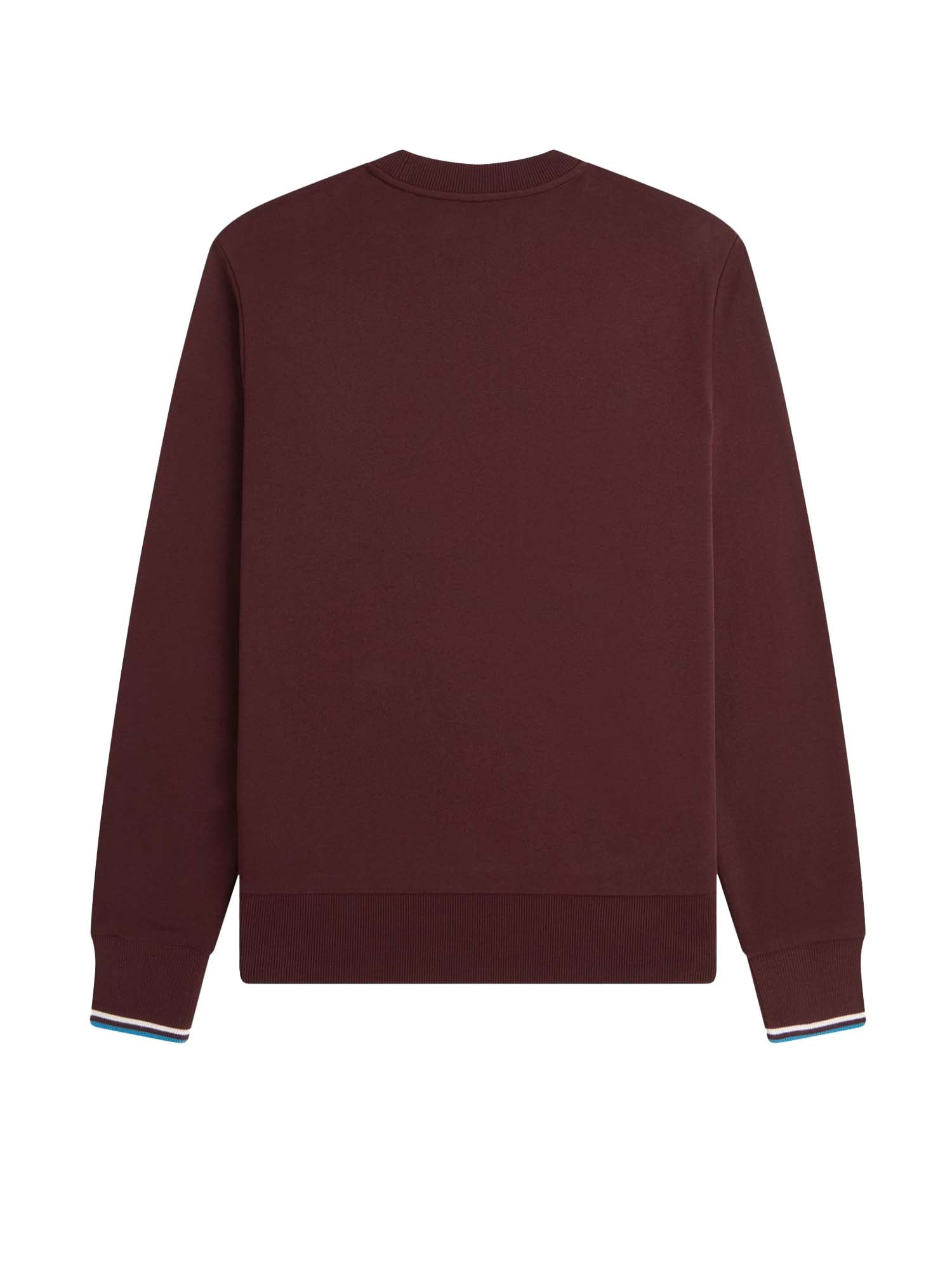 Fred Perry Felpa Girocollo Bordeaux