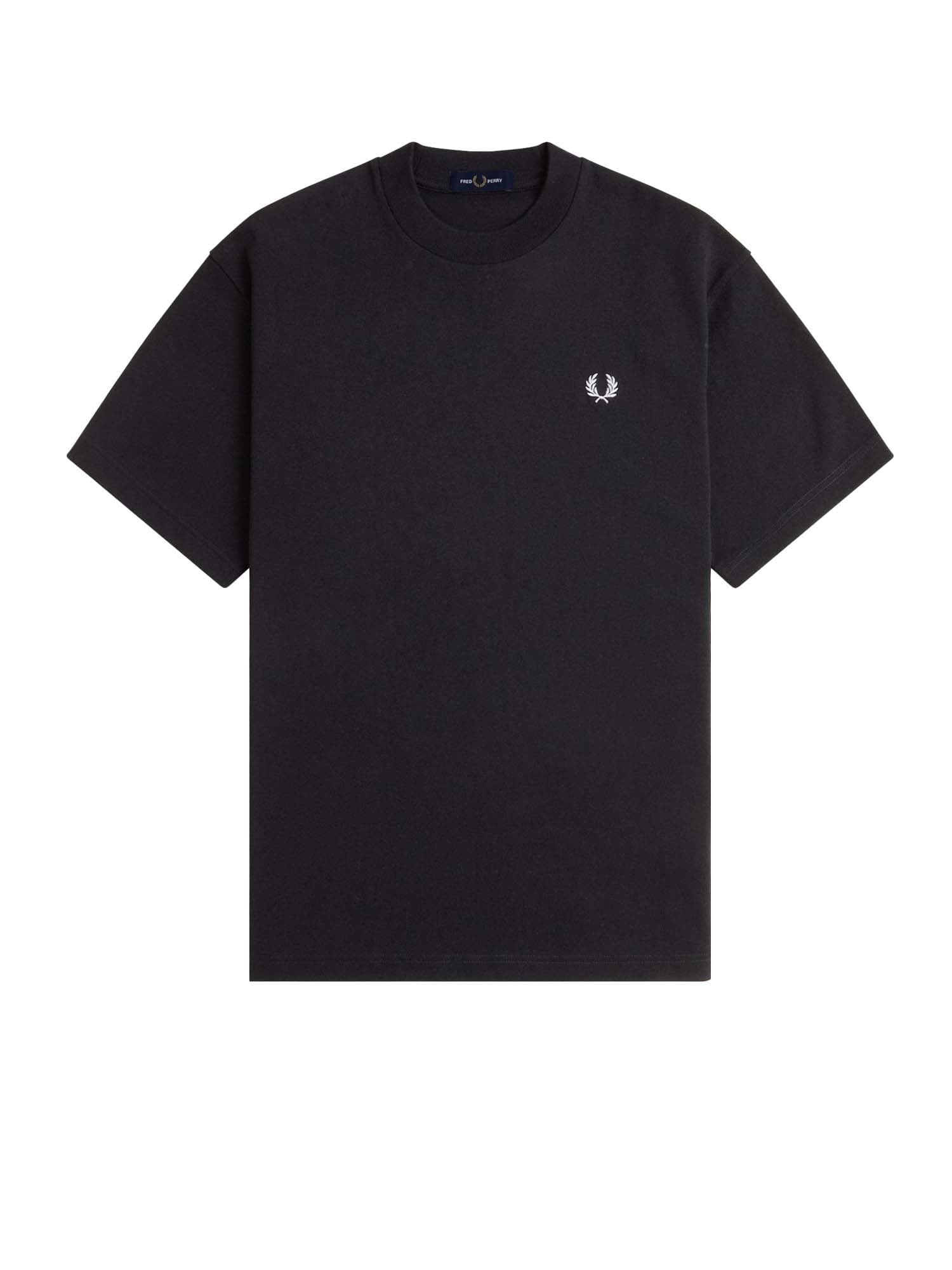 Fred Perry T-shirt dalla vestibilità relaxed Nero